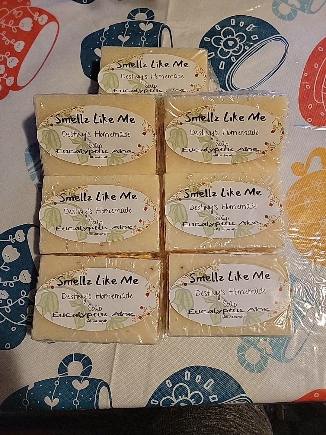 Homemade Soap Eucalyptus Aloe