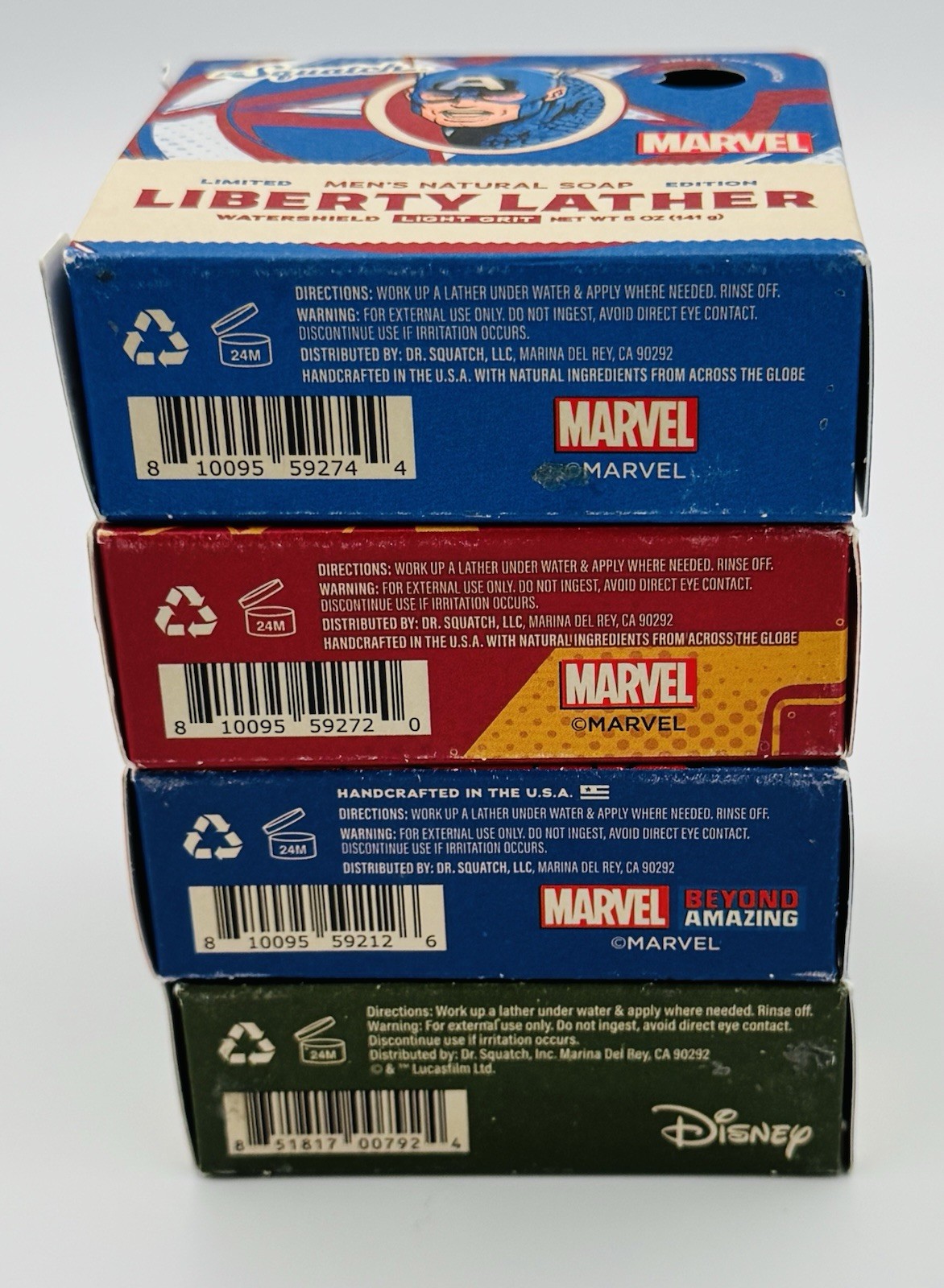 limited-edition Dr. Squatch natural bar soaps Set