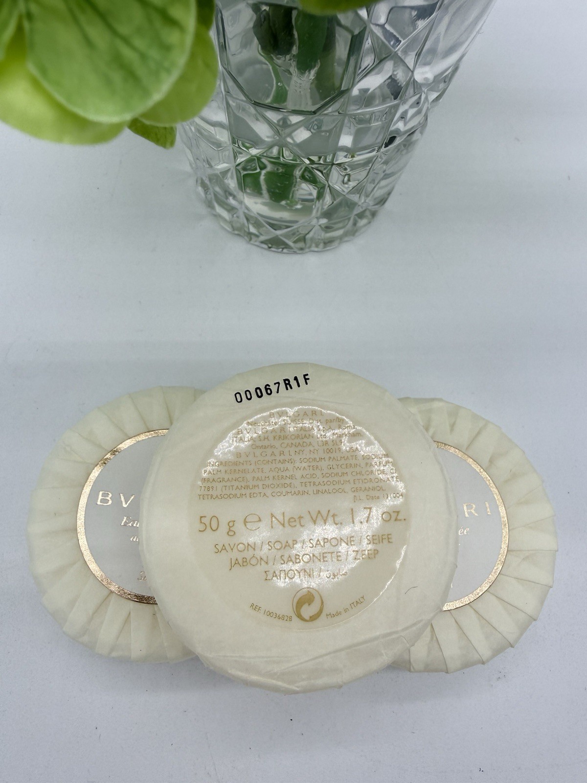 Pack Of 3 BVLGARI Eau Parfumee Soap – 1.7oz / 50g
