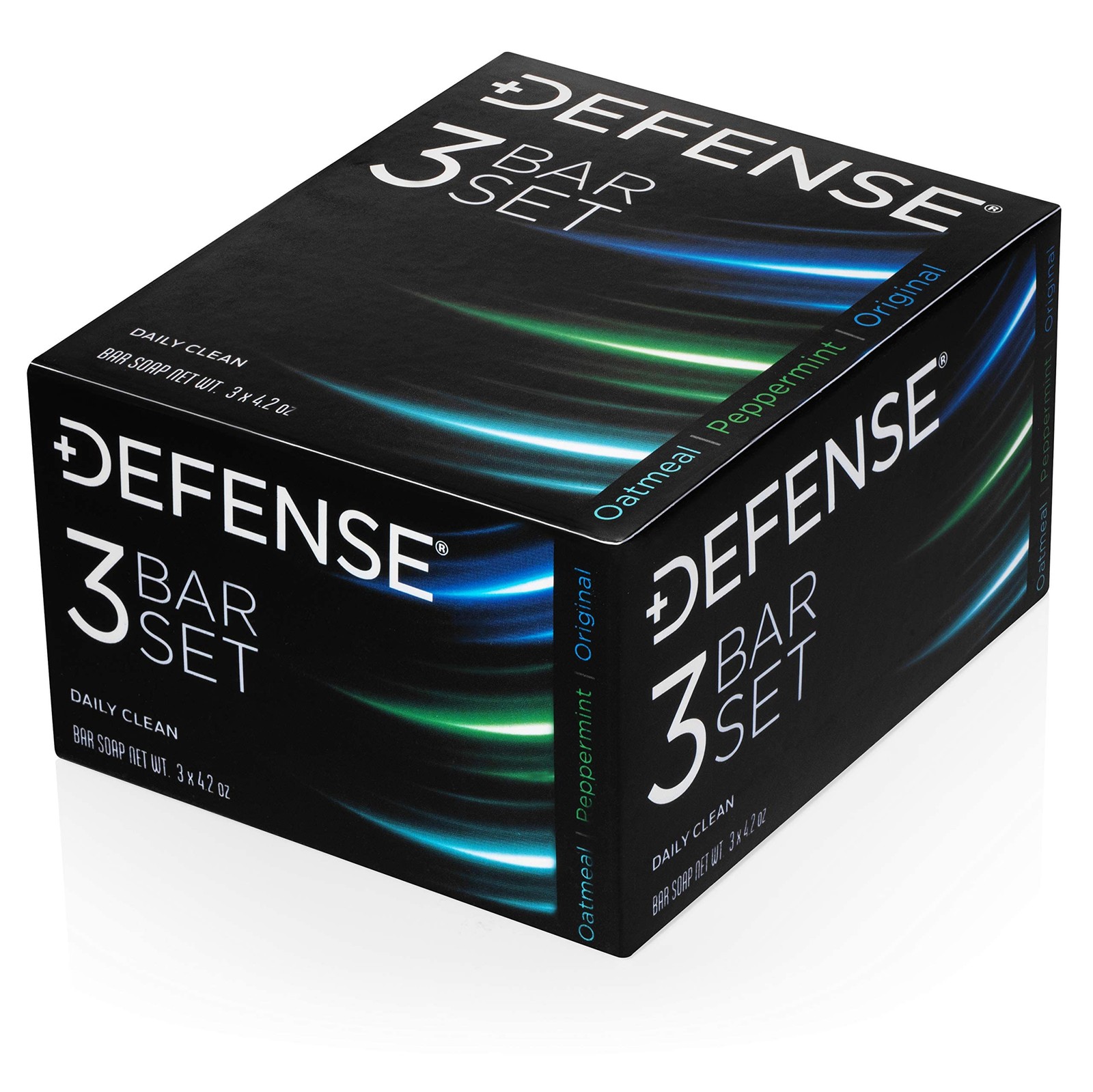 Defense Soap All Natural Tea Tree Bar Soap, 3 4.2 Ounce (Pack of 3)