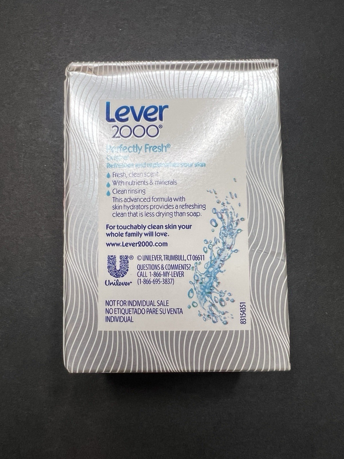 Vintage Lever 2000 Bar Soap Unopened Box Perfectly Fresh One Bar 4 Oz Size
