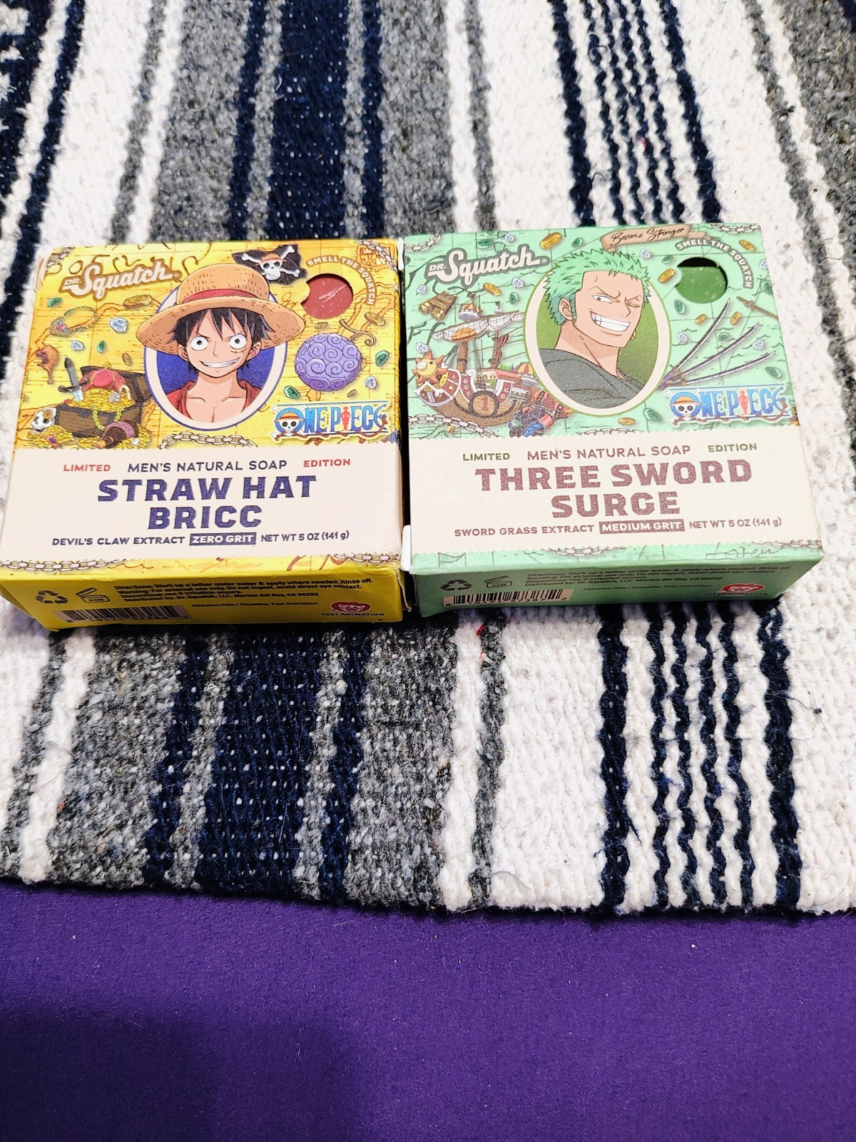 Dr. Squatch One Piece Limited Edition Men’s Bar Soap 2-Pack 5 oz Straw Hat