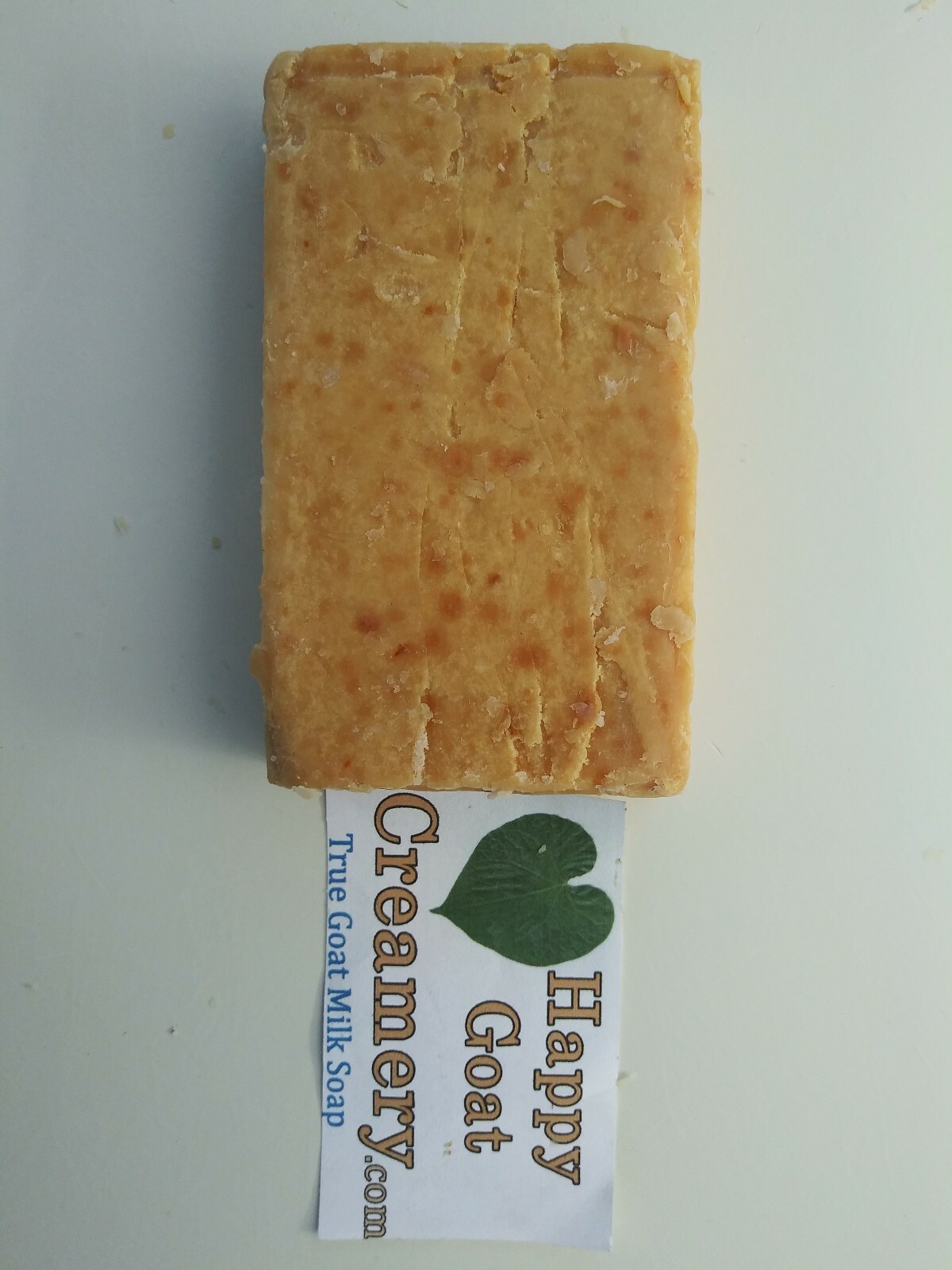 5 BARS CINNAMON OATMEAL HONEY GOAT MILK SOAP HAPPY GOAT CREAMERY CHEAP BEST