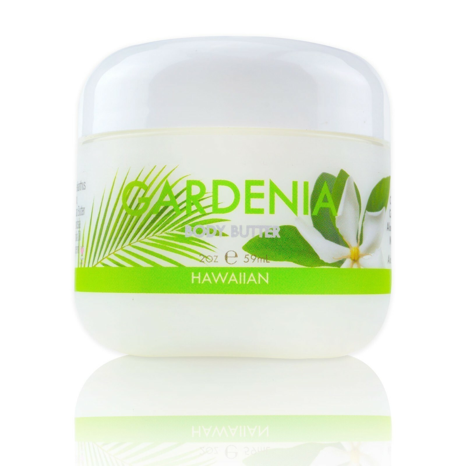 Maui Soap Co Tropical Body Butter GARDENIA with Aloe, Macadamia Nut & Coconut