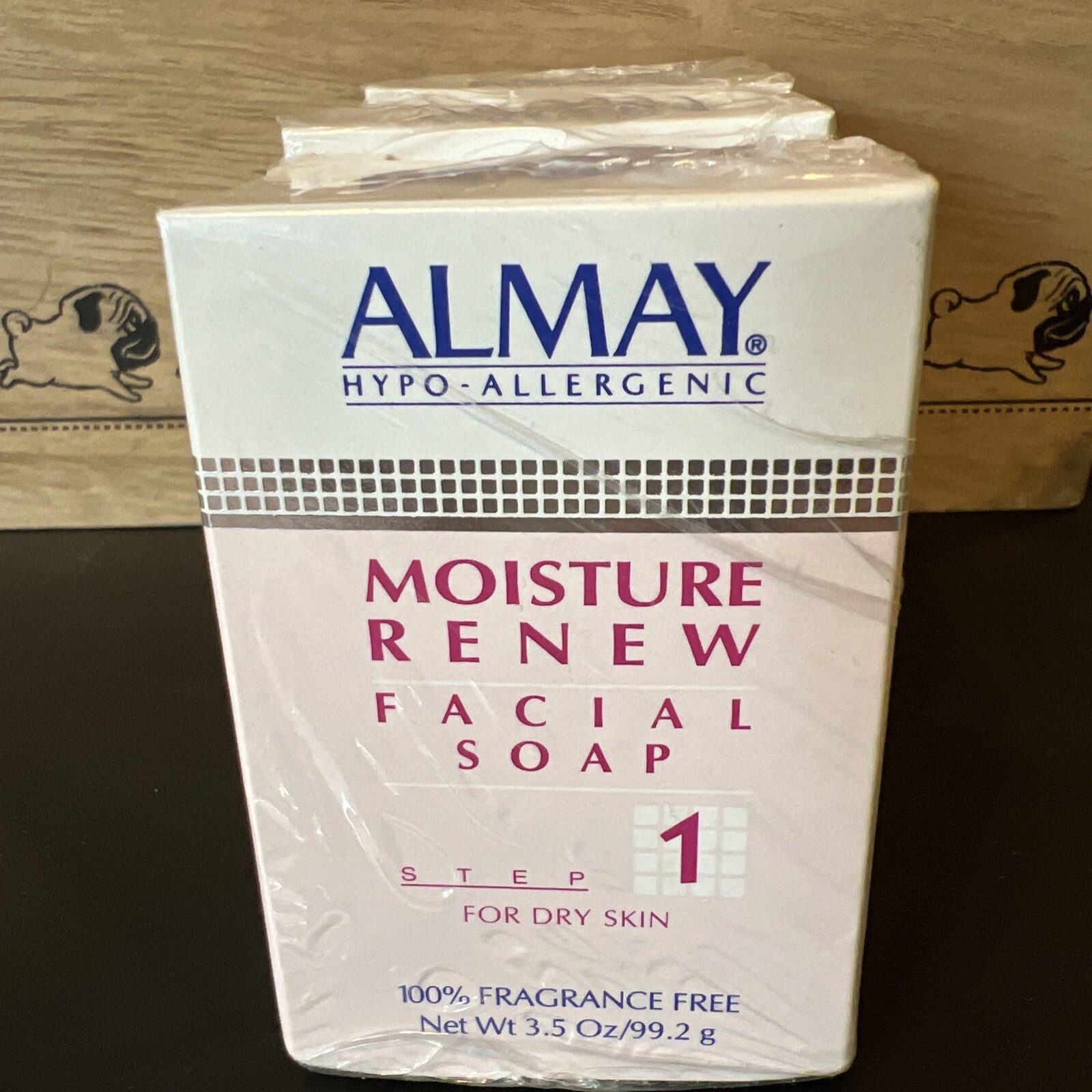 3 Almay Moisture Renew Facial Soap 1 ~for Dry Skin ~Sealed NOS