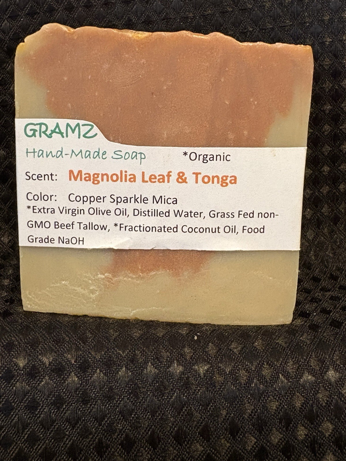 Grass Fed Beef Tallow Soap – Hand-Made Bar or Sample Size – Mostly Organic