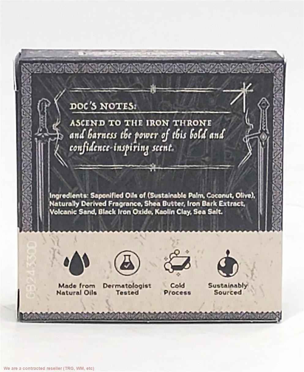 DR. SQUATCH Men’s All Natural Bar Soap – Thousand Sword Scrub – 5oz