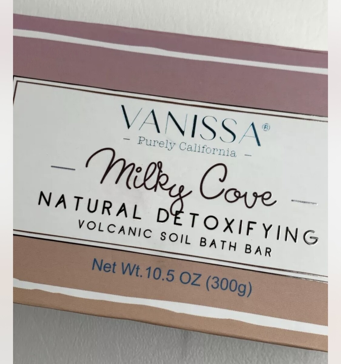 VANISSA | Purely California | Natural Detoxifying | Volcanic Soil Bath Bar |