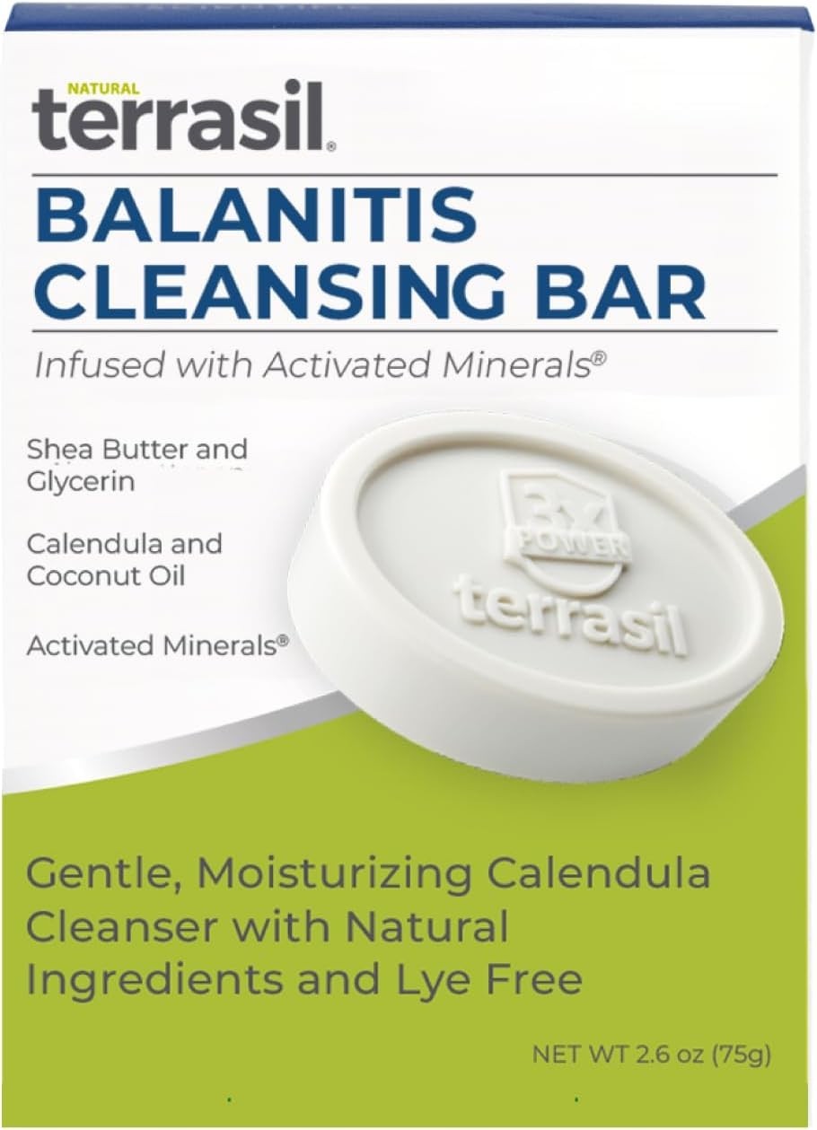 Balanitis Soap for Men, Care & Relief from Balanitis Symptoms: Itch, Redness. Na