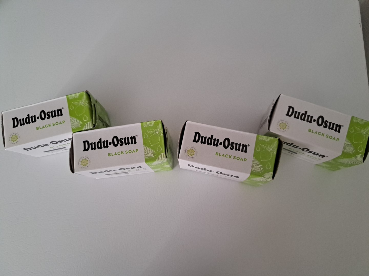 Dudu-Osun African Black Soap, Skin, Face & Body Beauty Soap- 5¼ oz (Pack Of 4 )