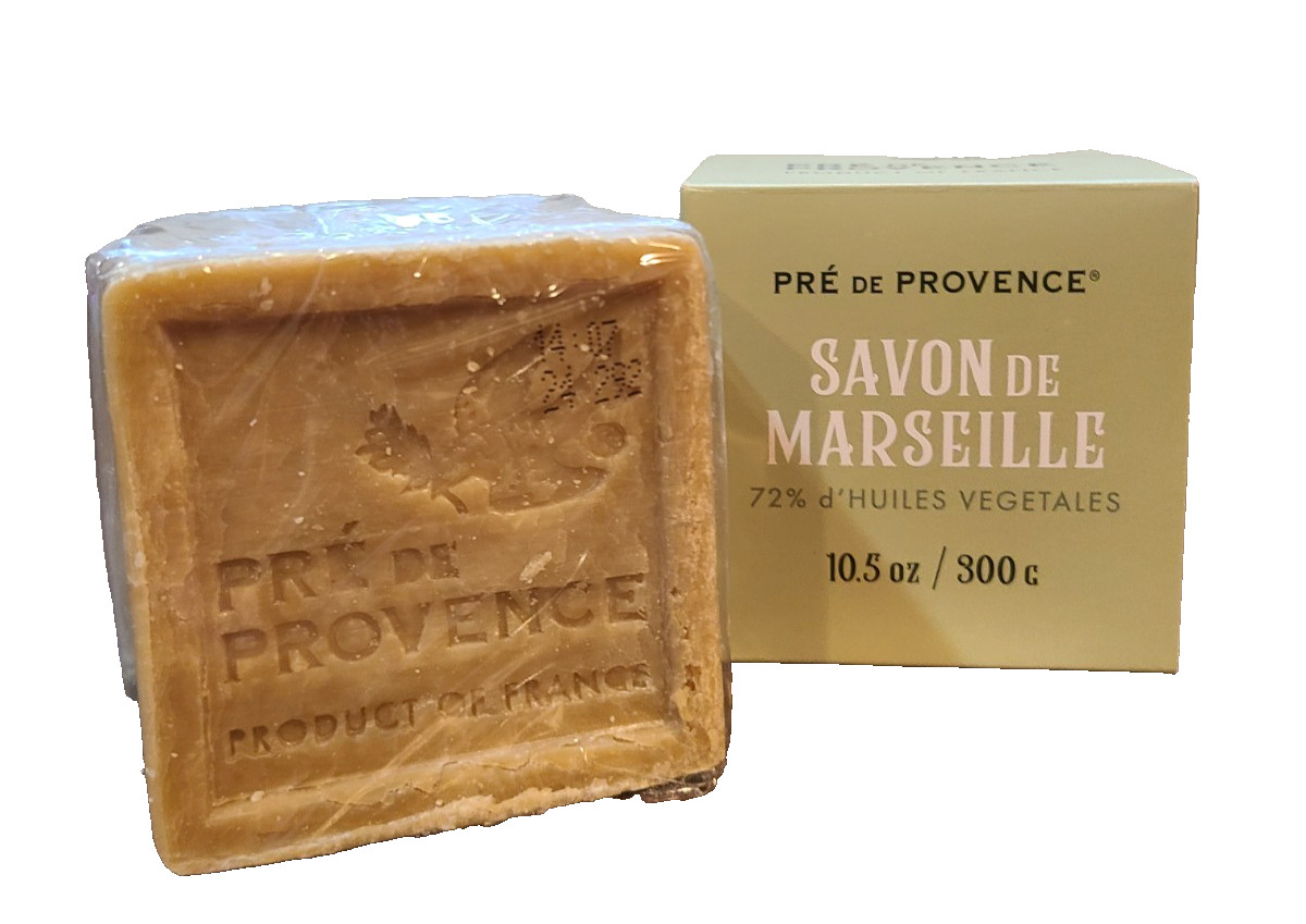 Pre de Provence French Soap Cube – Savon de Marseille (10.5 oz / 300g) Sealed