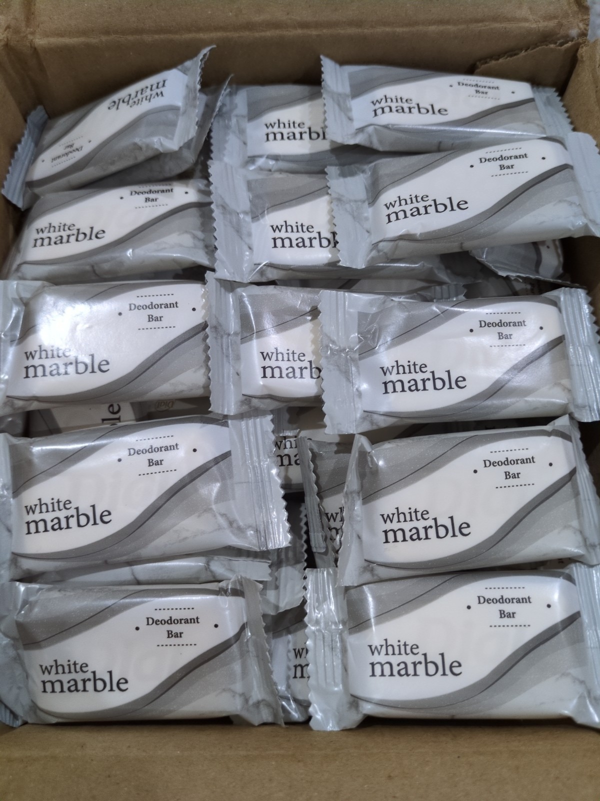 100 ct Dial White Marble Deodorant Bar Soap Bulk Hotel Travel Guest Size Lot