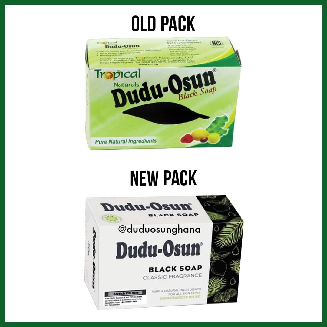 New Natural Tropical Classic Fragrance Dudu Osun Black Soap 150 Grams