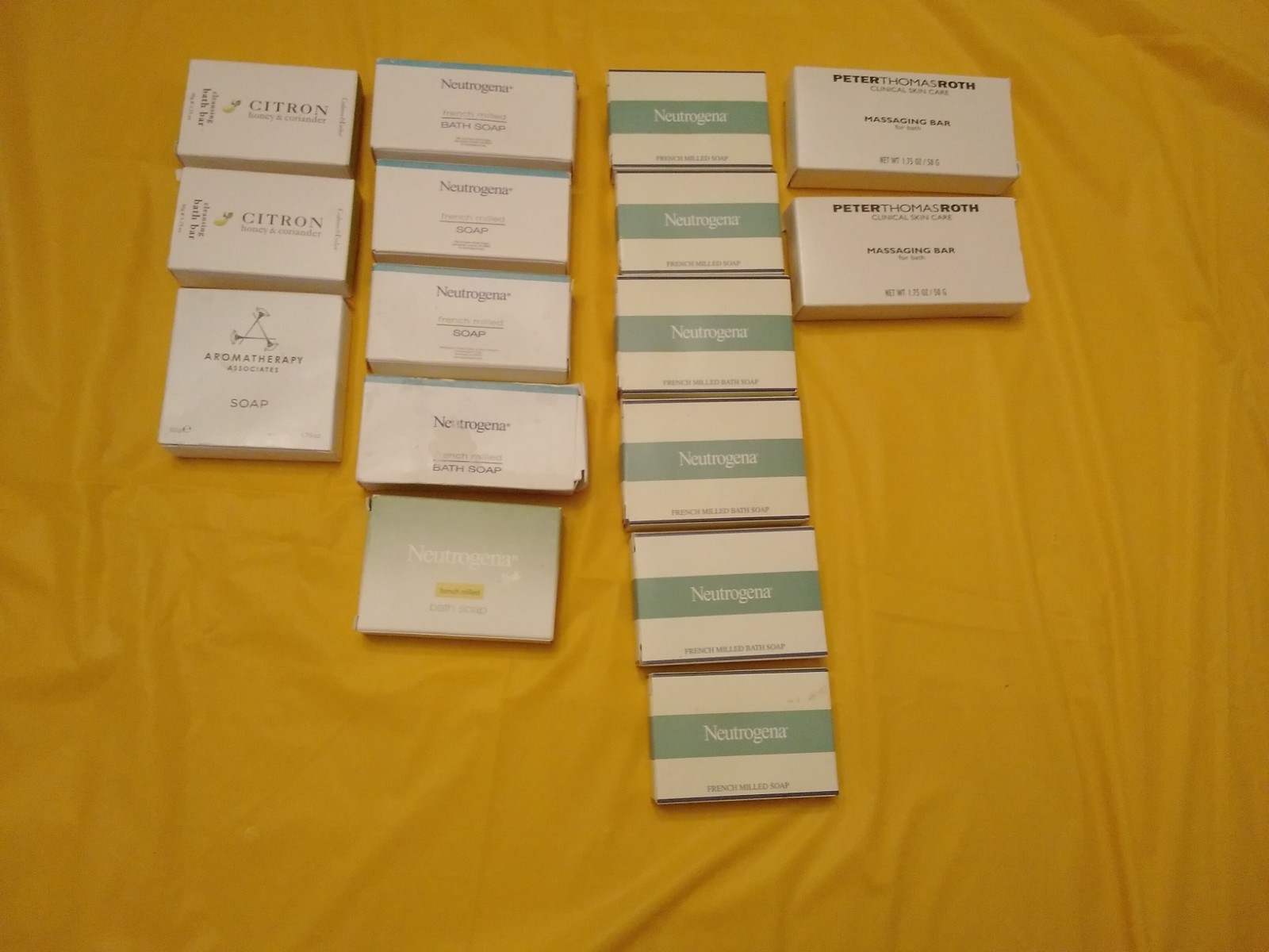 16 NEW Boxed Soap NEUTROGENA French Milled PETER THOMAS ROTH & CITRON Travel SZ