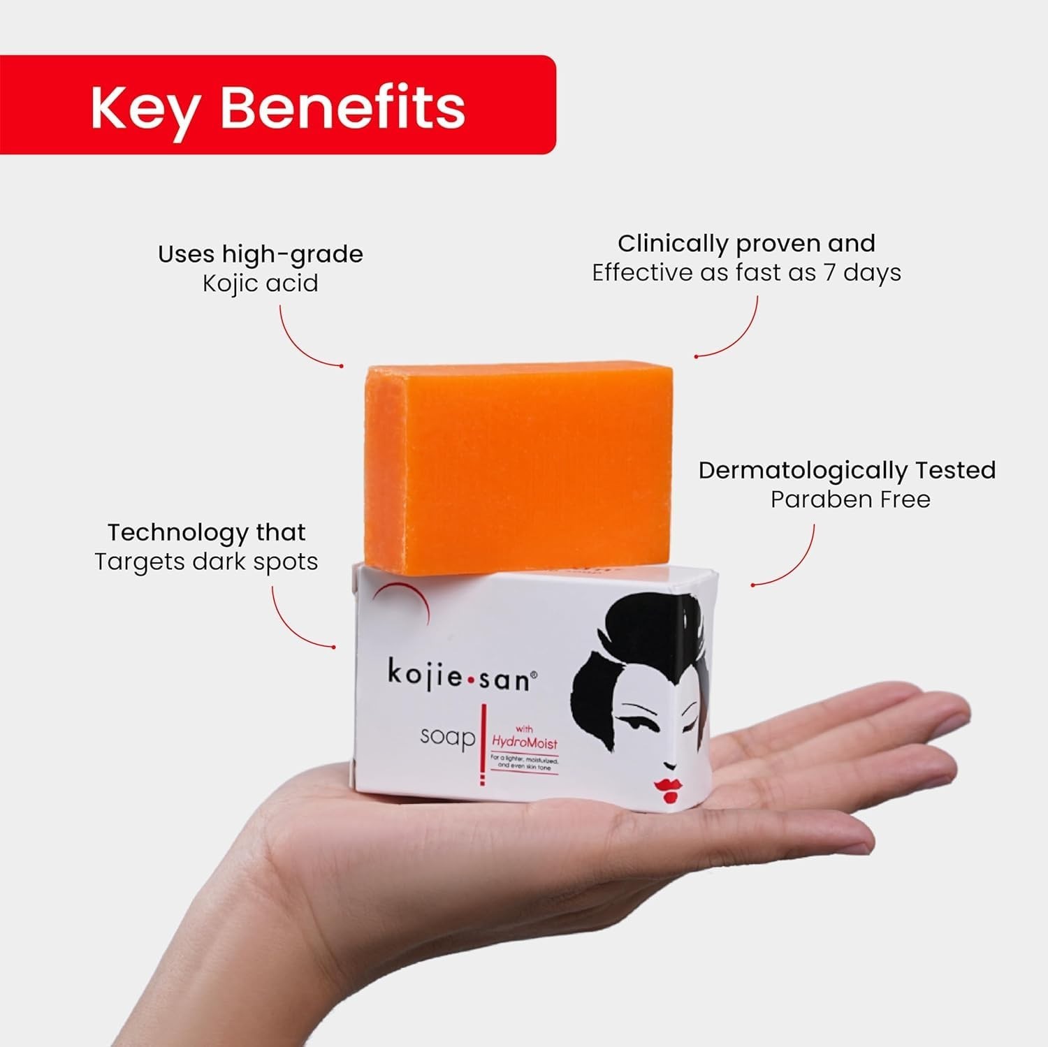 Skin and Body Soap – Kojic Acid, Soap Bar with Coconut & Tea Tree Oil – 3 x …
