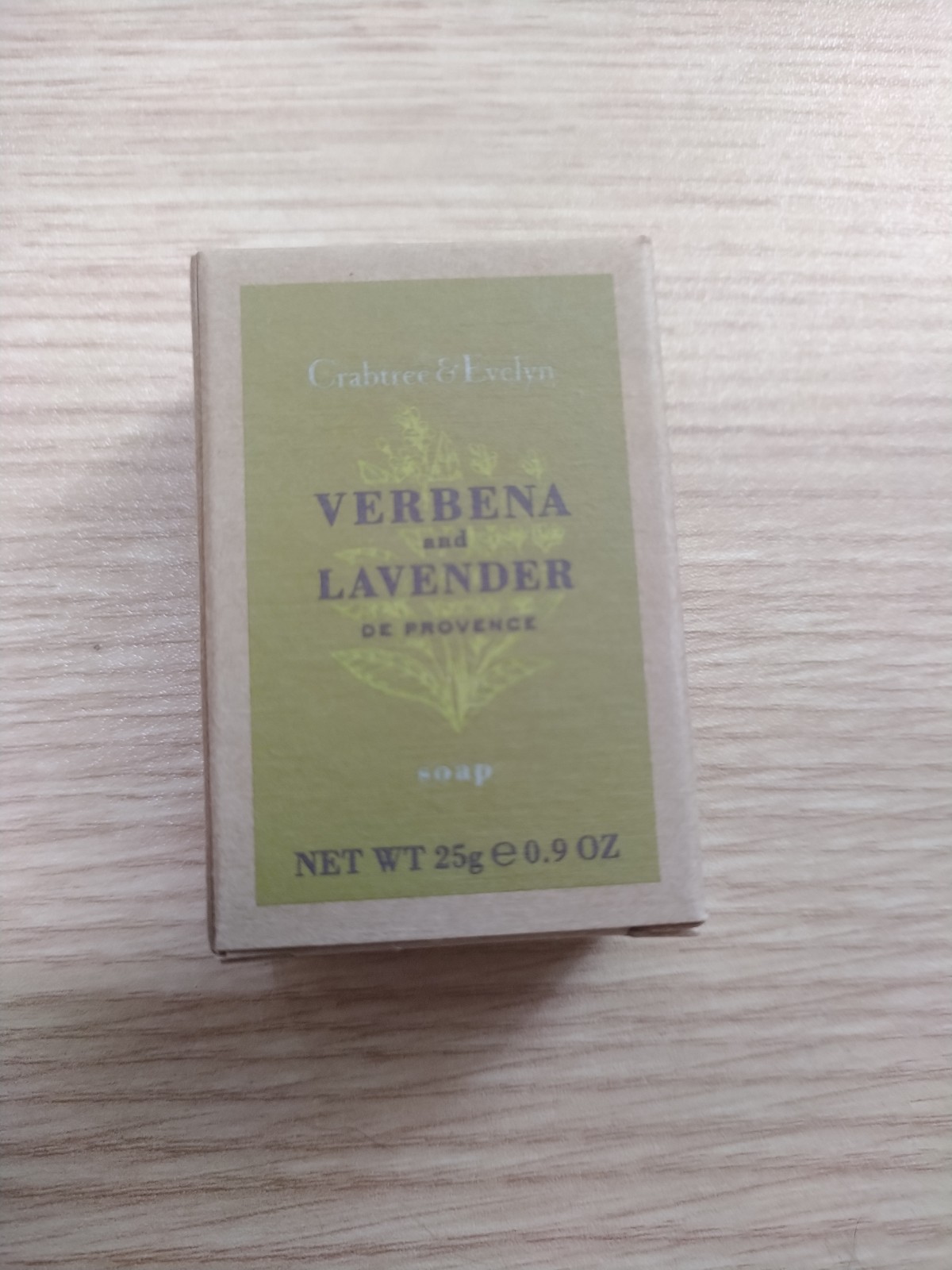 DISCONTINUED Crabtree & Evelyn Verbena & Lavender Travel Bars 0.9oz Box Of 60!