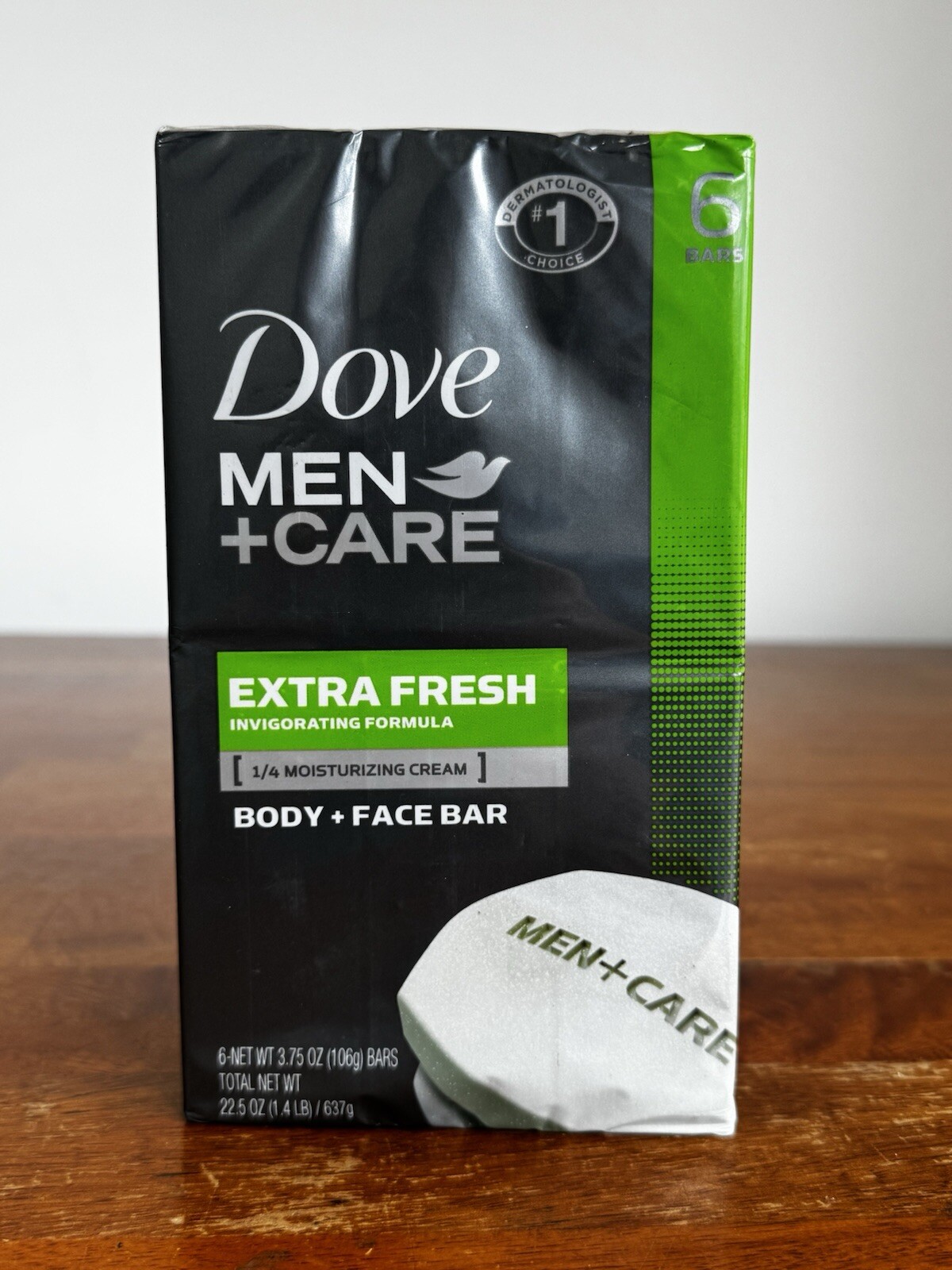 Men+Care Extra Fresh Hand & Body + Face + Soap Bar 3.75 oz Each 6 Bars Total