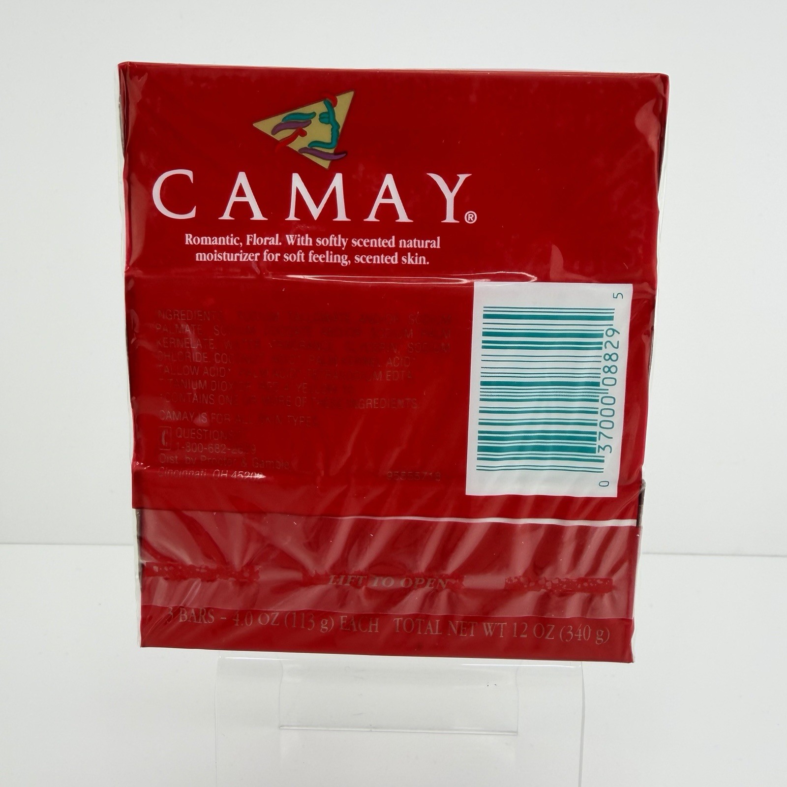 VTG Camay Soap Pink Classic Softly Scented Beauty Bar 3 Bars 4 Oz Discontinued