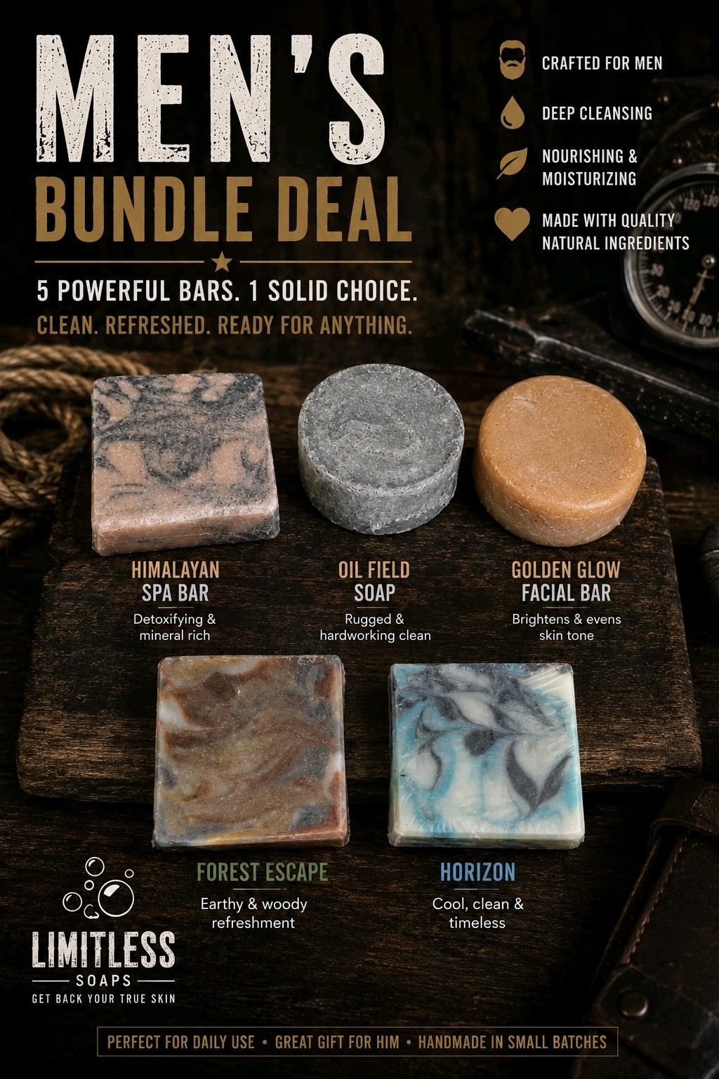 Men’s Soap Bundle Deal