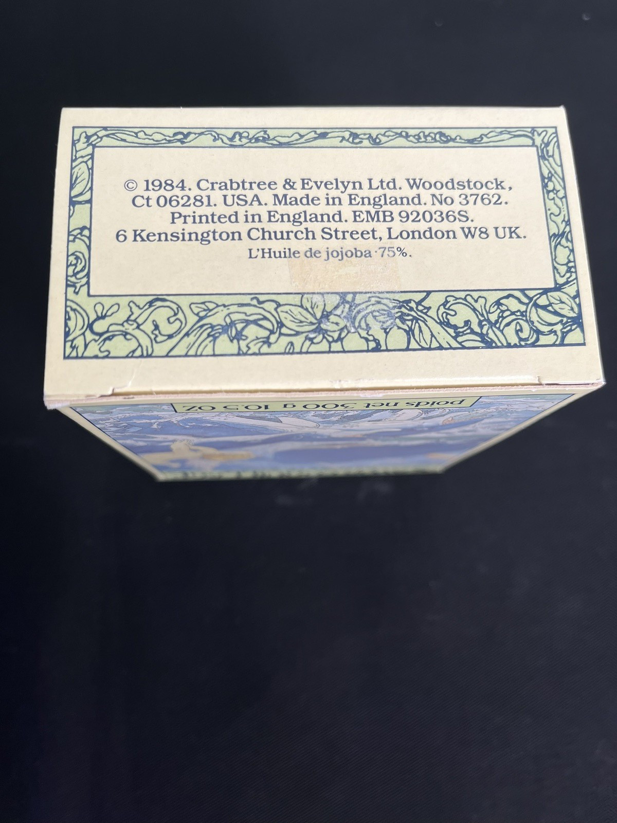 CRABTREE & EVELYN Jojoba Oil Jumbo Triple Milled 10.5 OZ Shell Shaped Soap NIB