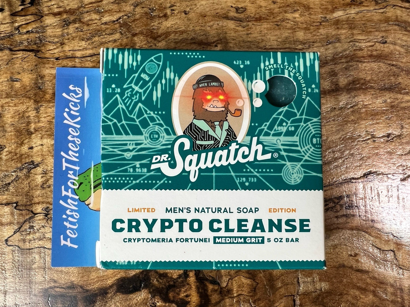 Dr Squatch Crypto Cleanse Limited Edition Soap Bar