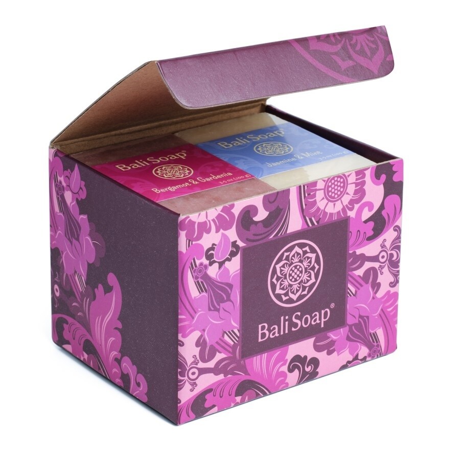 BALI SOAP GIFT SET for Women – Natural Soap Bar Original 100% (6 x @100gr)