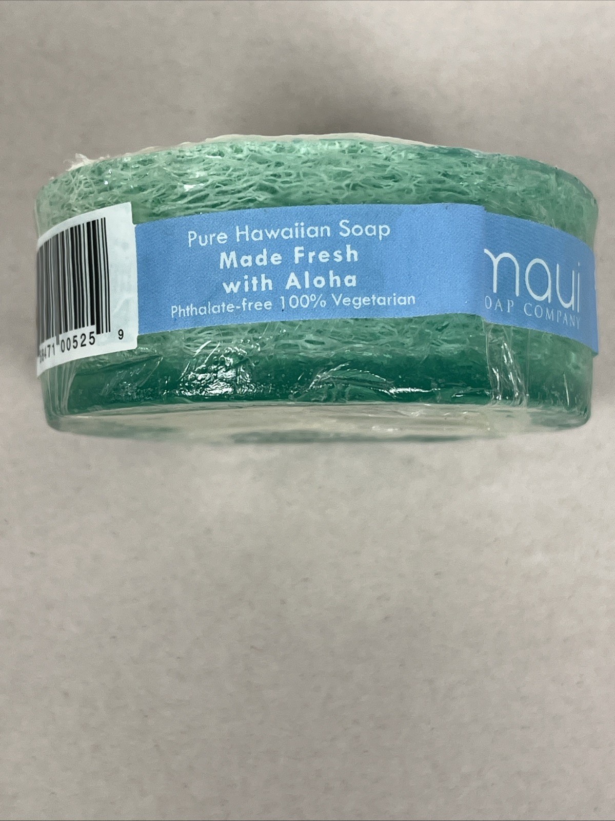 New Hawaiian Loofah Soap Hawaiian Waters 4.75 0z