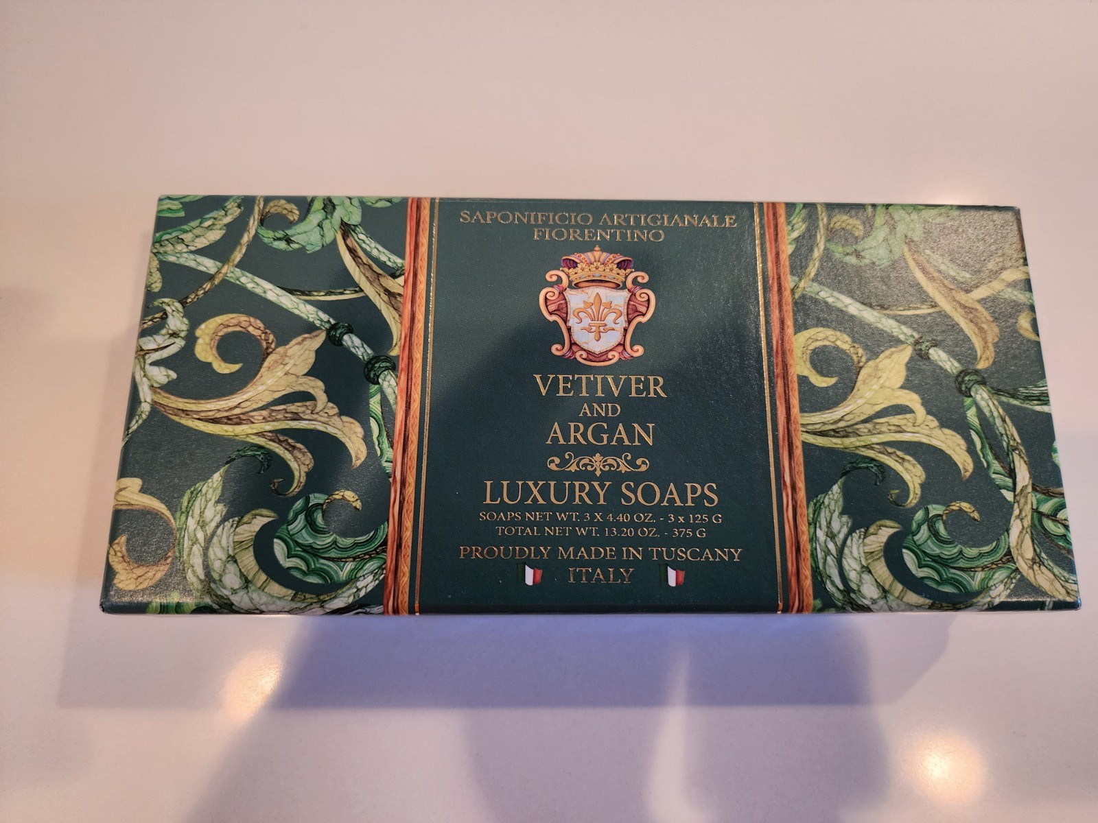 Saponificio Artigianale Fiorentino Vetiver & Argan Luxary Soap – New