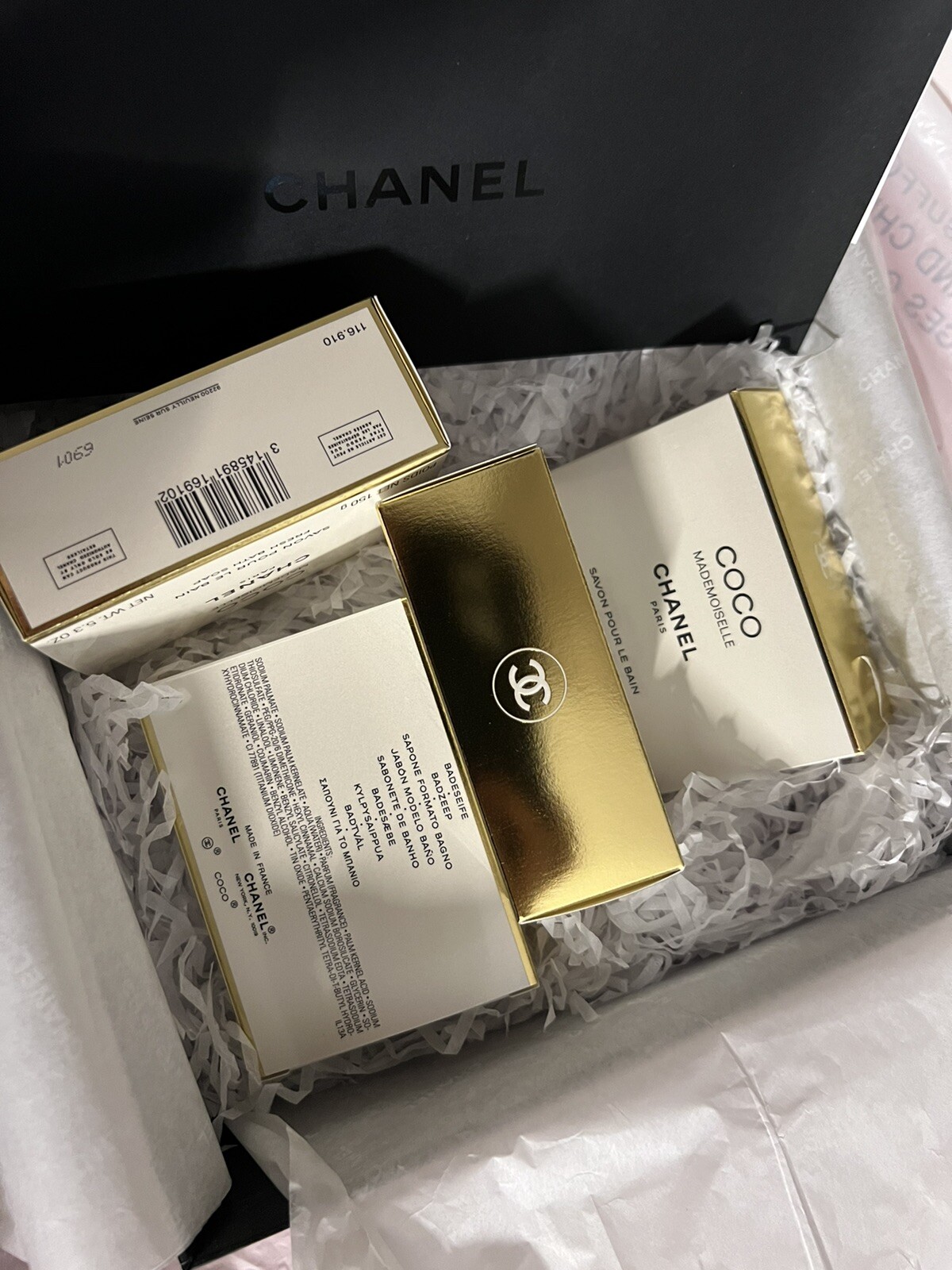 N°5 No5/ Coco Mademoiselle Chanel Soap Perfume Scented- Chanel Paris Soap