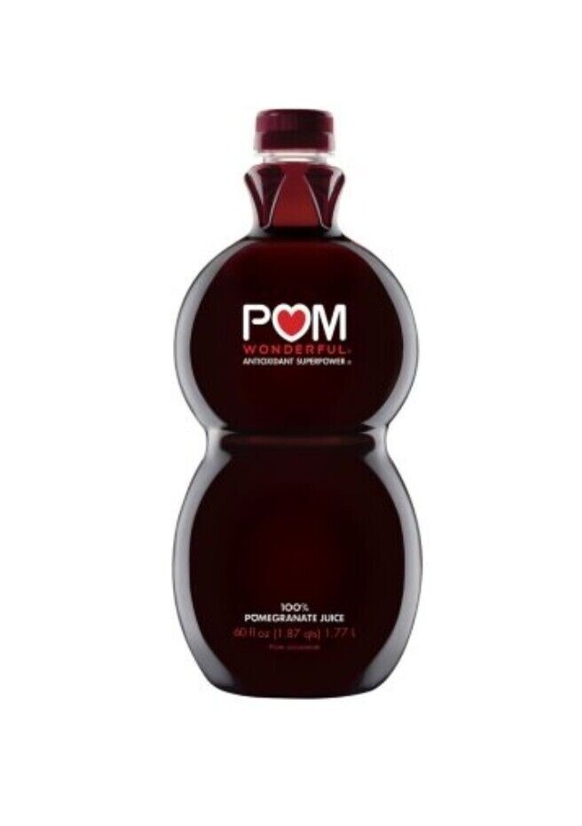 LARGE 100% POM Pomegranate Juice, 64 Fl Oz, 1 Bottle