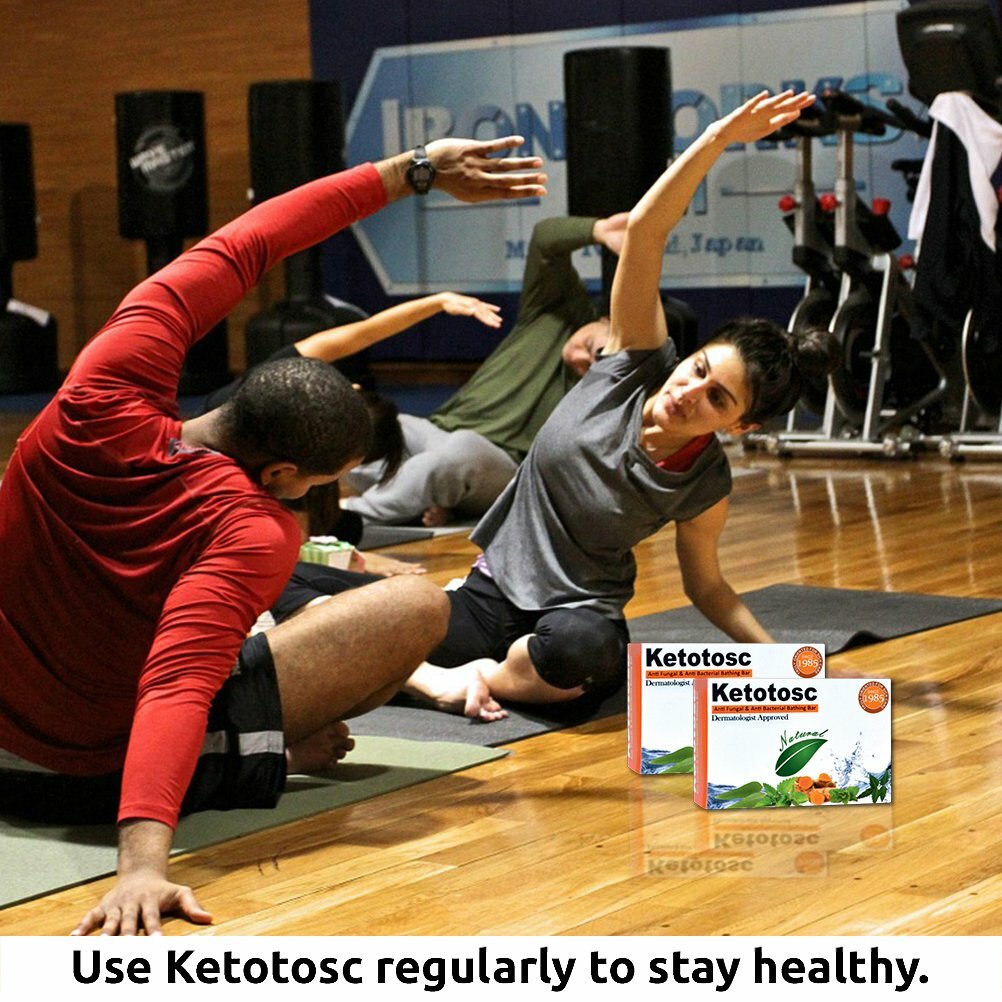 Ketotosc Antifungal & Anti Itching Soap, Good for All Types of Skin,75gm 8 pcs