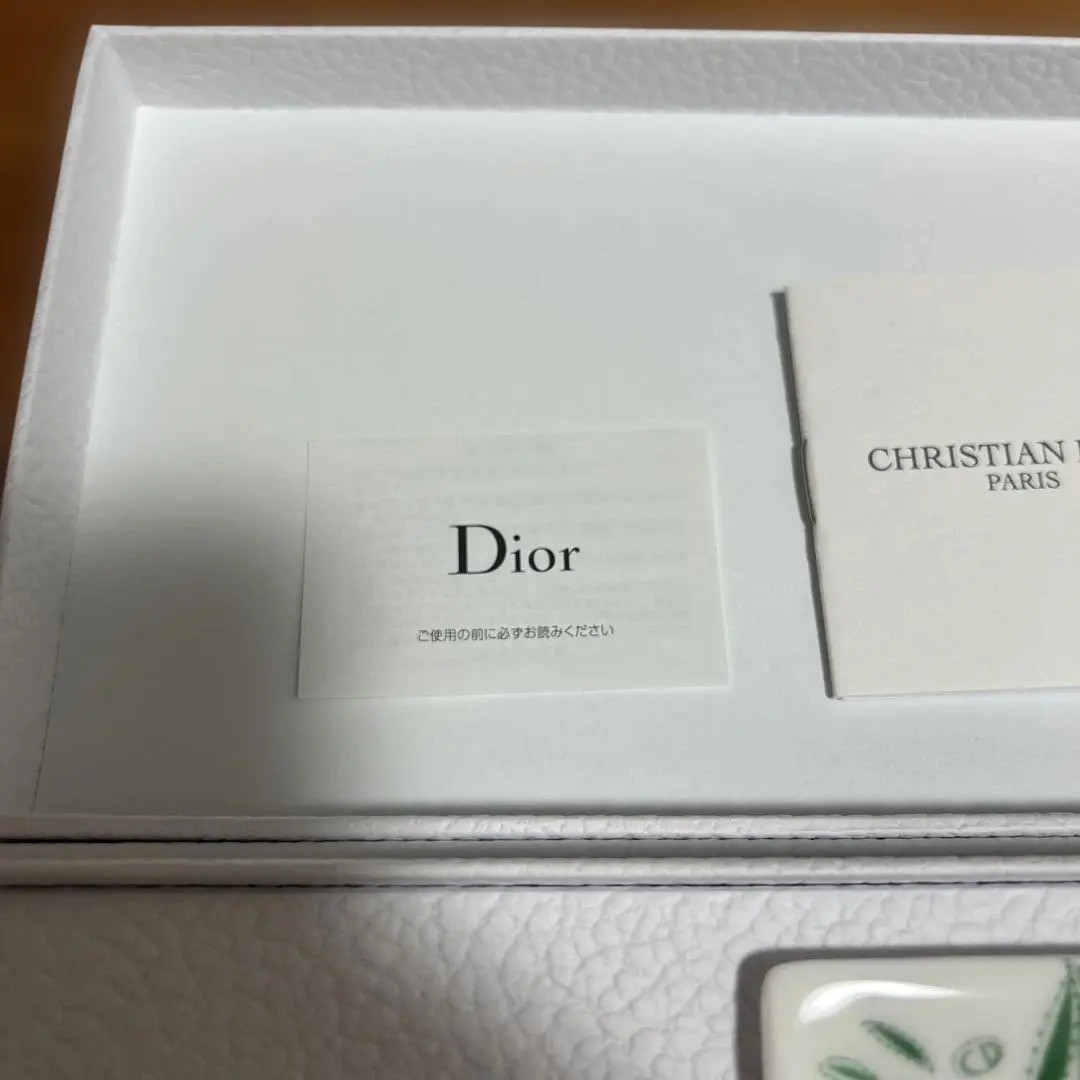 Christian Dior Lucky soap Platinum member Limited Soap Dish Tray Plate With Box