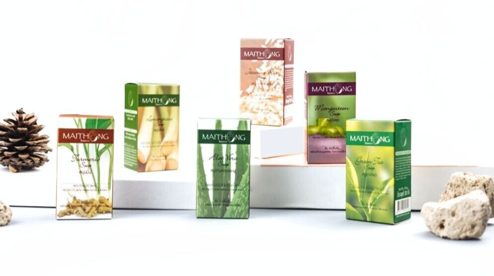 Soap herbal natural 100% bar ingredients herbal improving protects skin x 6 pcs