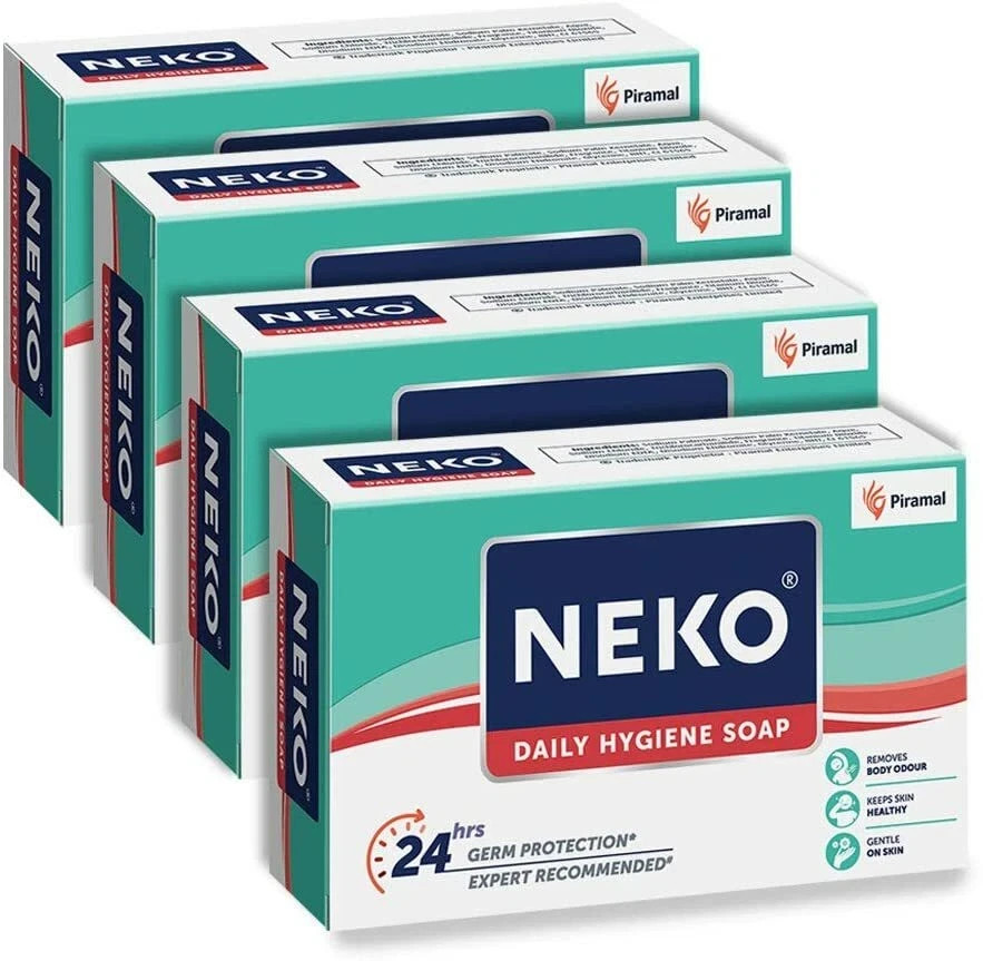 Neko Daily Hygiene Medicated Soap 100gm x 4 (Pack of 4)