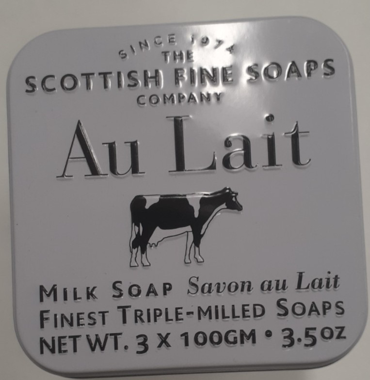 Au Lait Milk Soap Triple Milled Soa 3.5 ounce