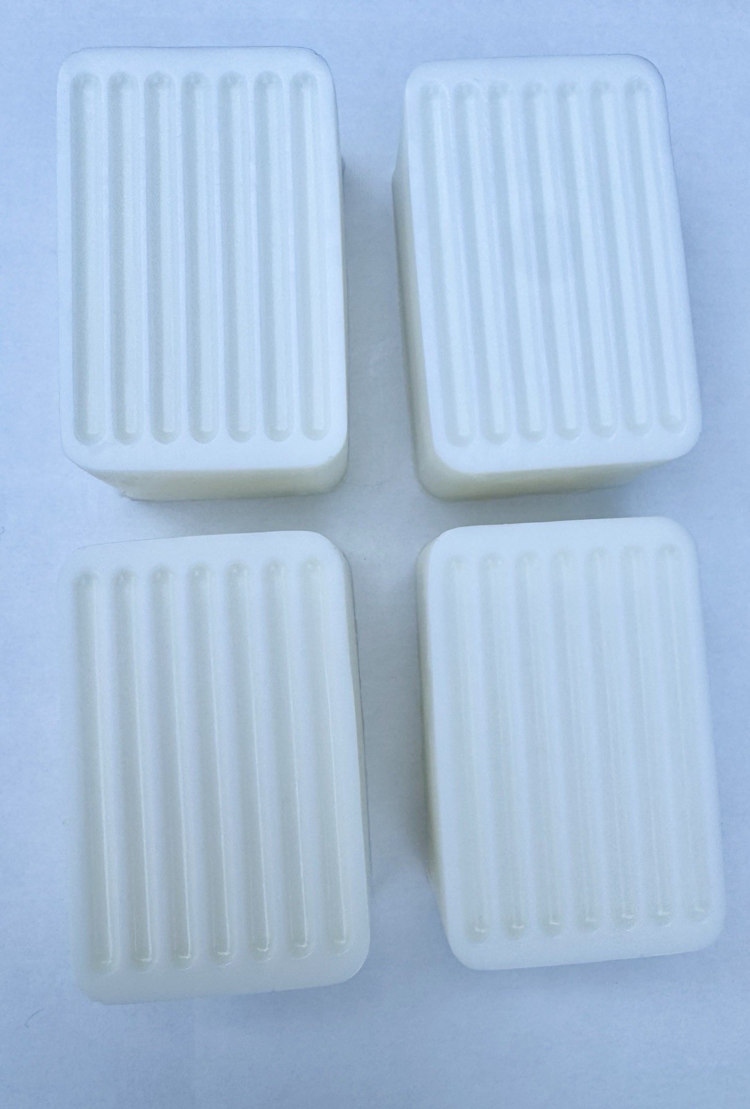 2 Big Bars Goat Milk Soap w/ Emollients PREMIUM Softens Skin Unscented Noopy’s