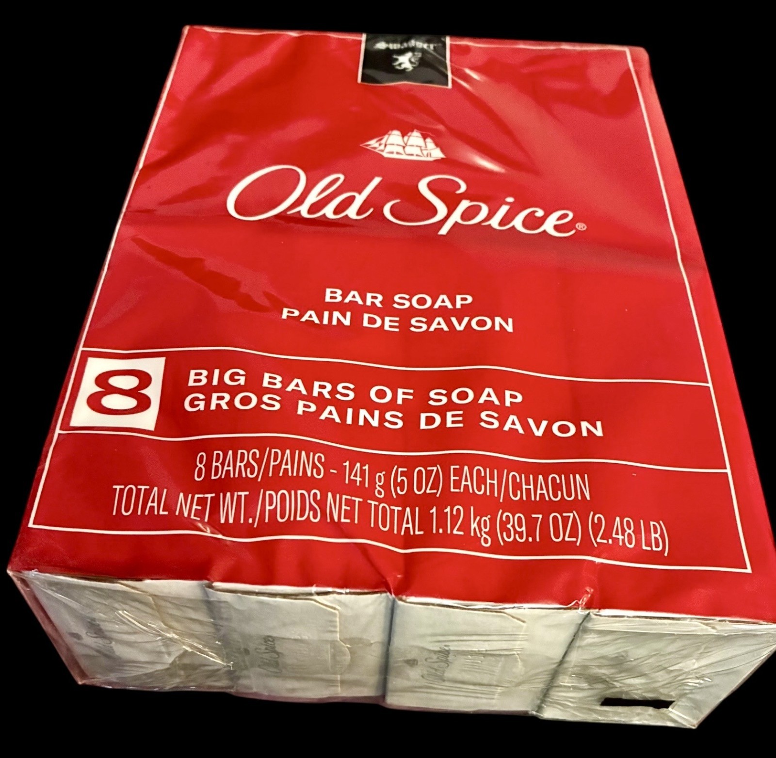 OLD SPICE bar soap SWAGGER pack of 8 x 5 oz/141g bars DISCONTINUED New Sealed