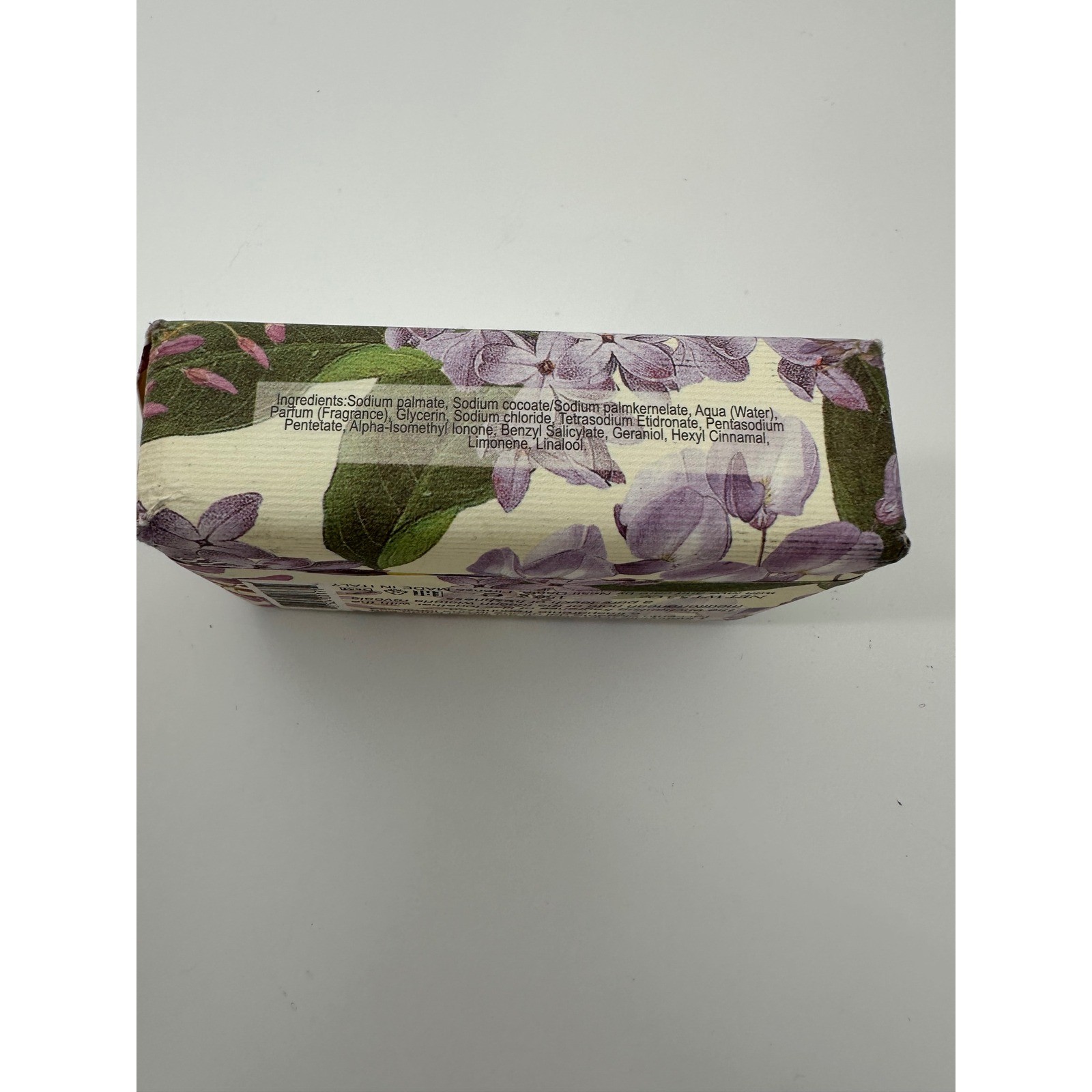 Nesti Dante Romantica Soap Tuscan Wisteria and Lilac 5.3oz Made in Italy NEW