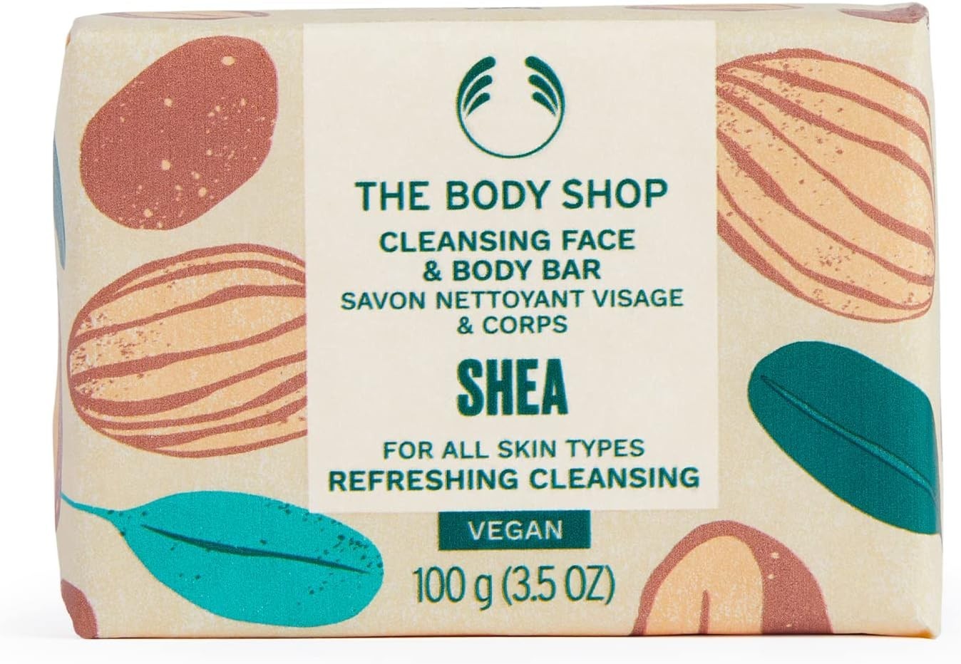 The Body Shop Shea Soap – Face & Body Cleansing Bar – For All Skin Types – 100g