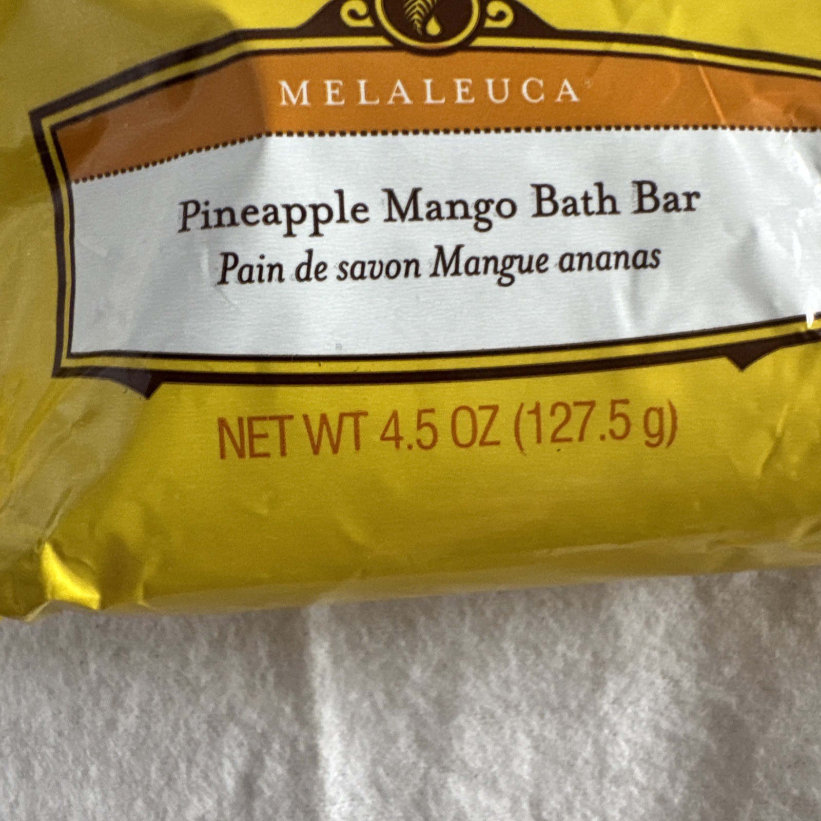Melaleuca Pineapple Mango Bath Bar Soap 4.5 Oz New Factory Sealed