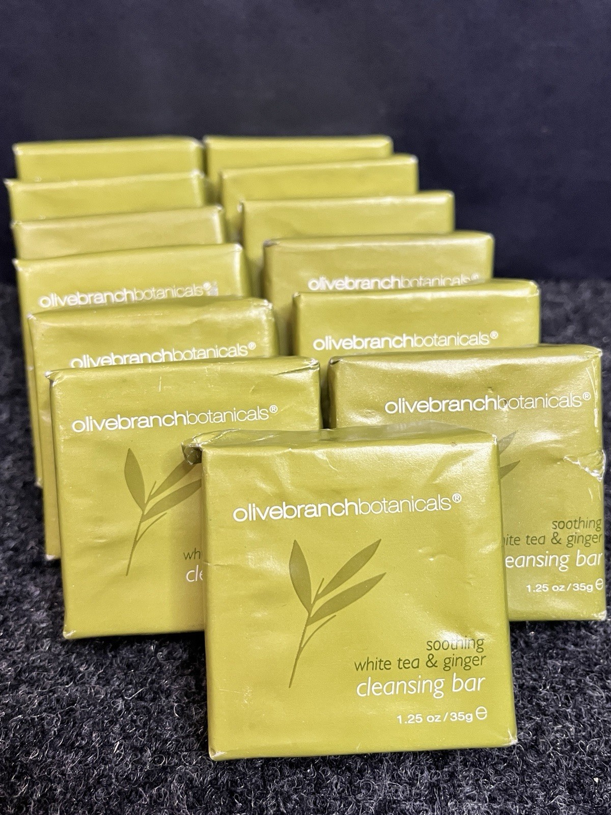 13 Olive Branch Botanicals Soothing White Tea & Ginger Cleansing Bars