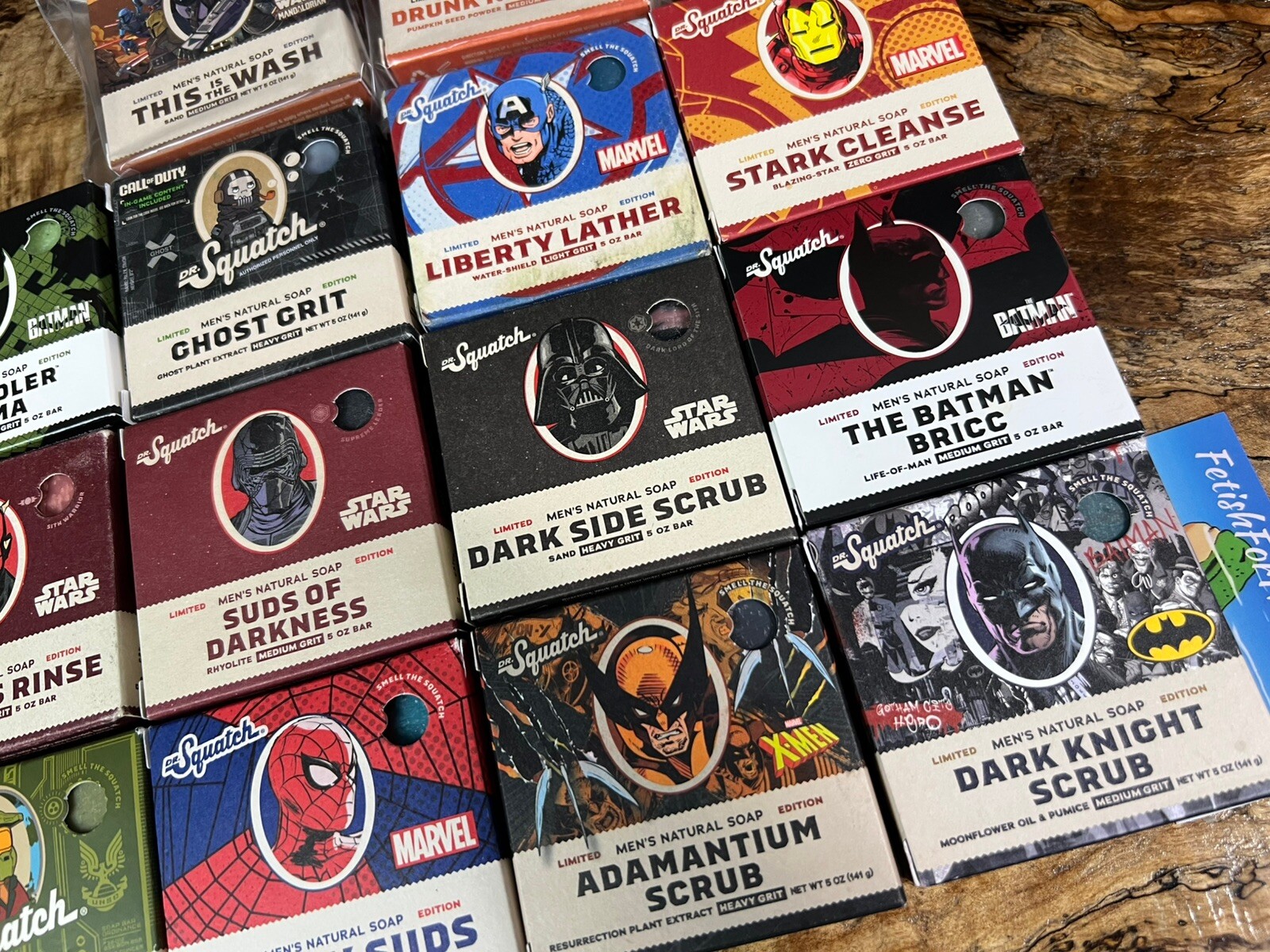 Dr Squatch Mask On Limited Edition Soap Bundle New
