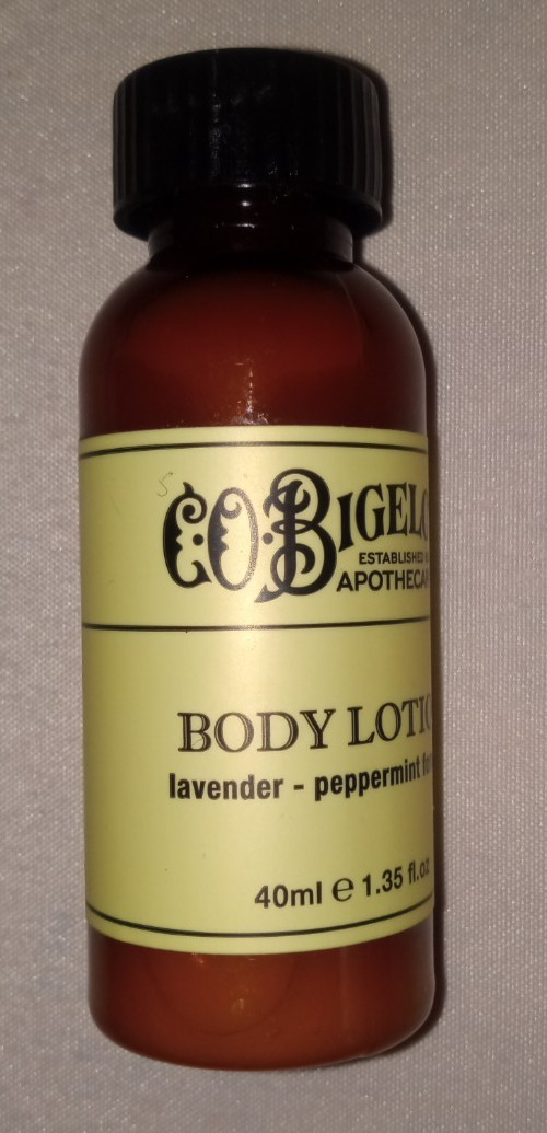 CO Bigelow Lavender Peppermint Formula Soap Shamp Cond & Lotion Travel Lot