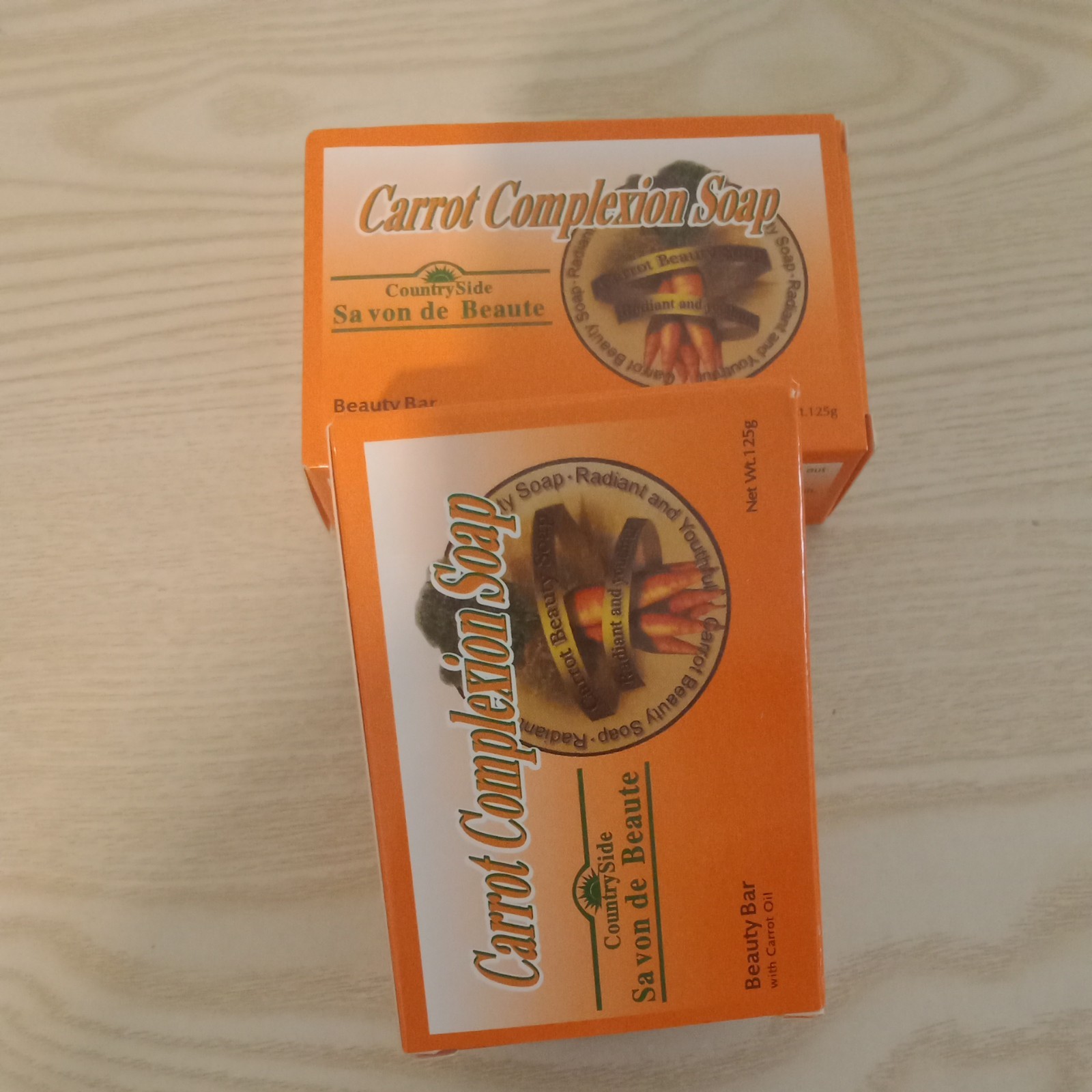 Carrot Complexion Soap Bar 125g Pack of 2