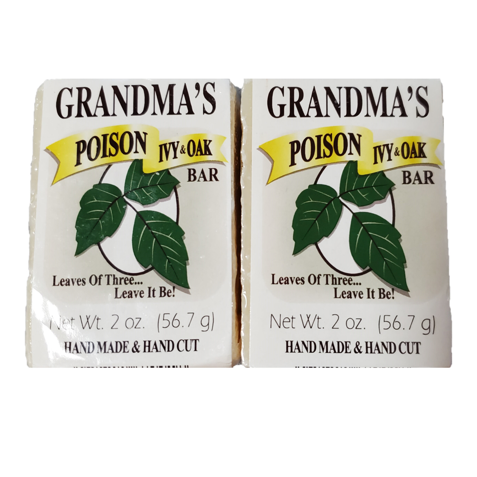 Grandma’s Poison Ivy Oak Sumac Mini Soap Bars, Itch Relief Wash with Jewelweed
