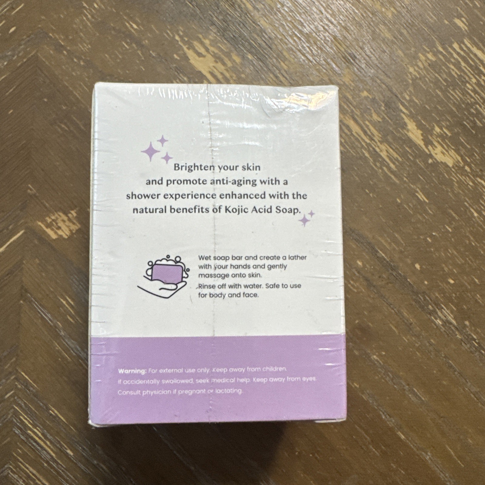 Body Restore Dark Spot Lavender Lightening Bar Kojic Acid Soap 2ct Sealed
