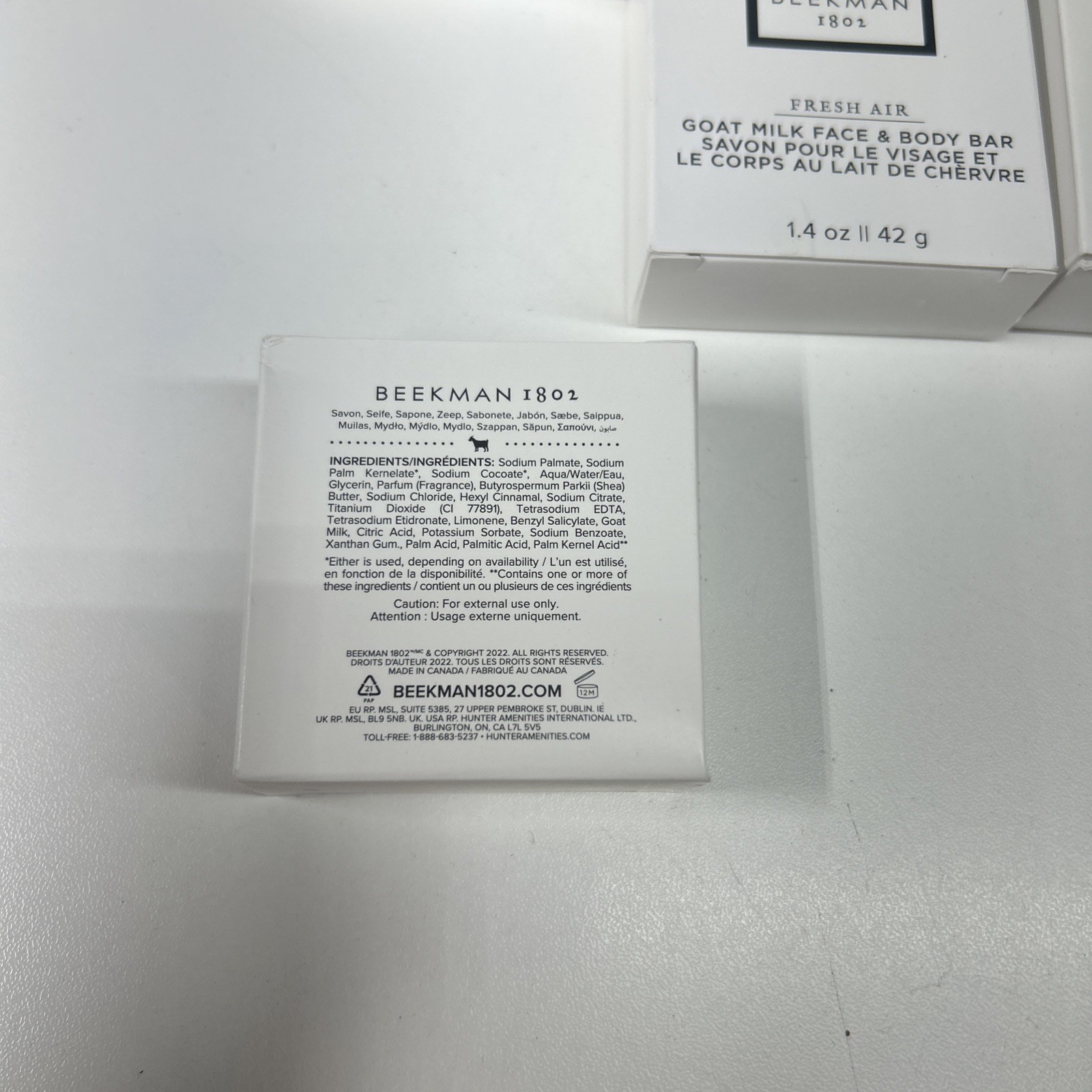 Beekman 1802 GOAT Milk Face & Body Bar Travel Size 1.4 Oz Lot Of 6