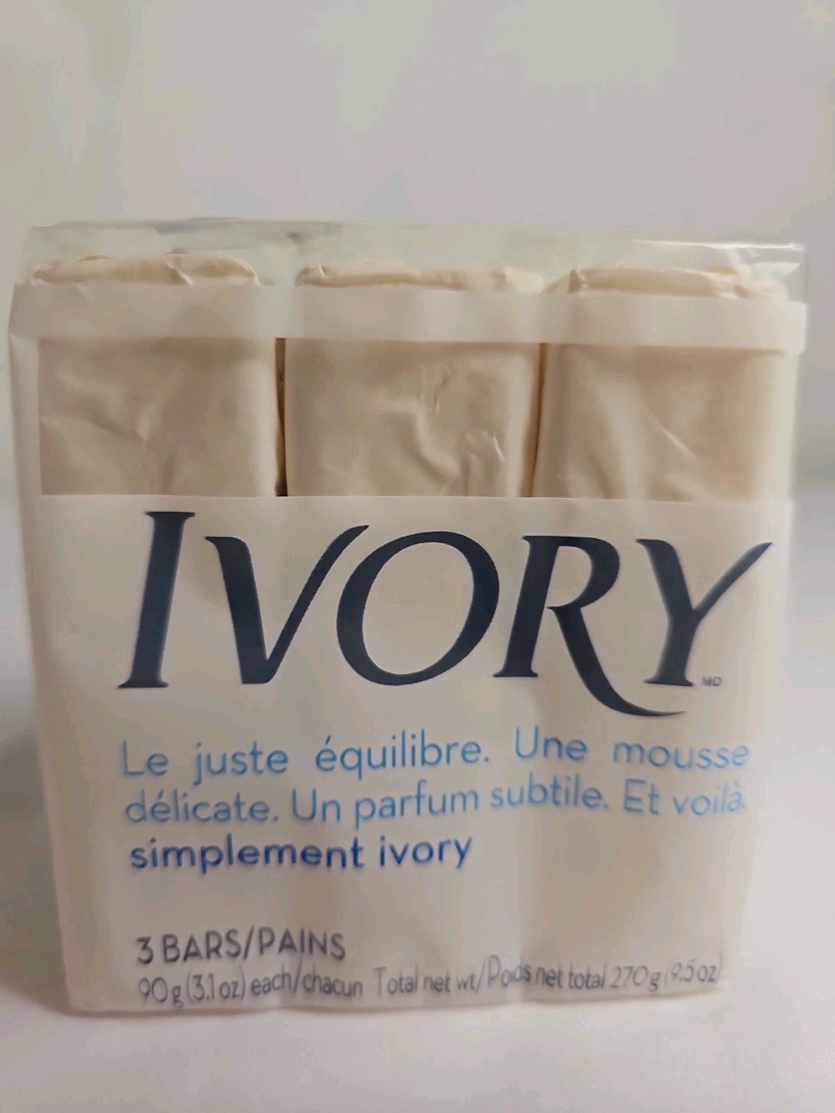 Vintage Ivory Simply Ivory Soap 3 Bar Pack 9.5 oz Sealed Unopened