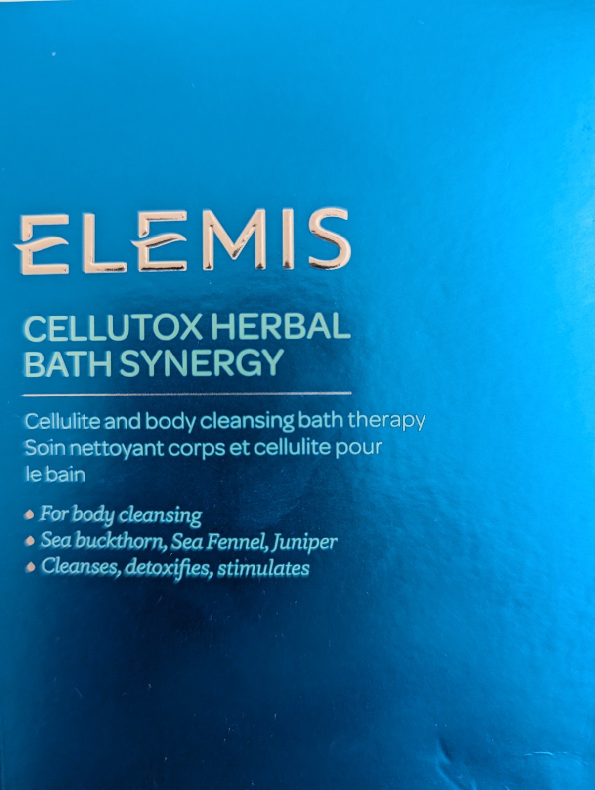 Elemis Cellutox Herbal Bath Synergy Body Performance Cellulite – Sold as Singles
