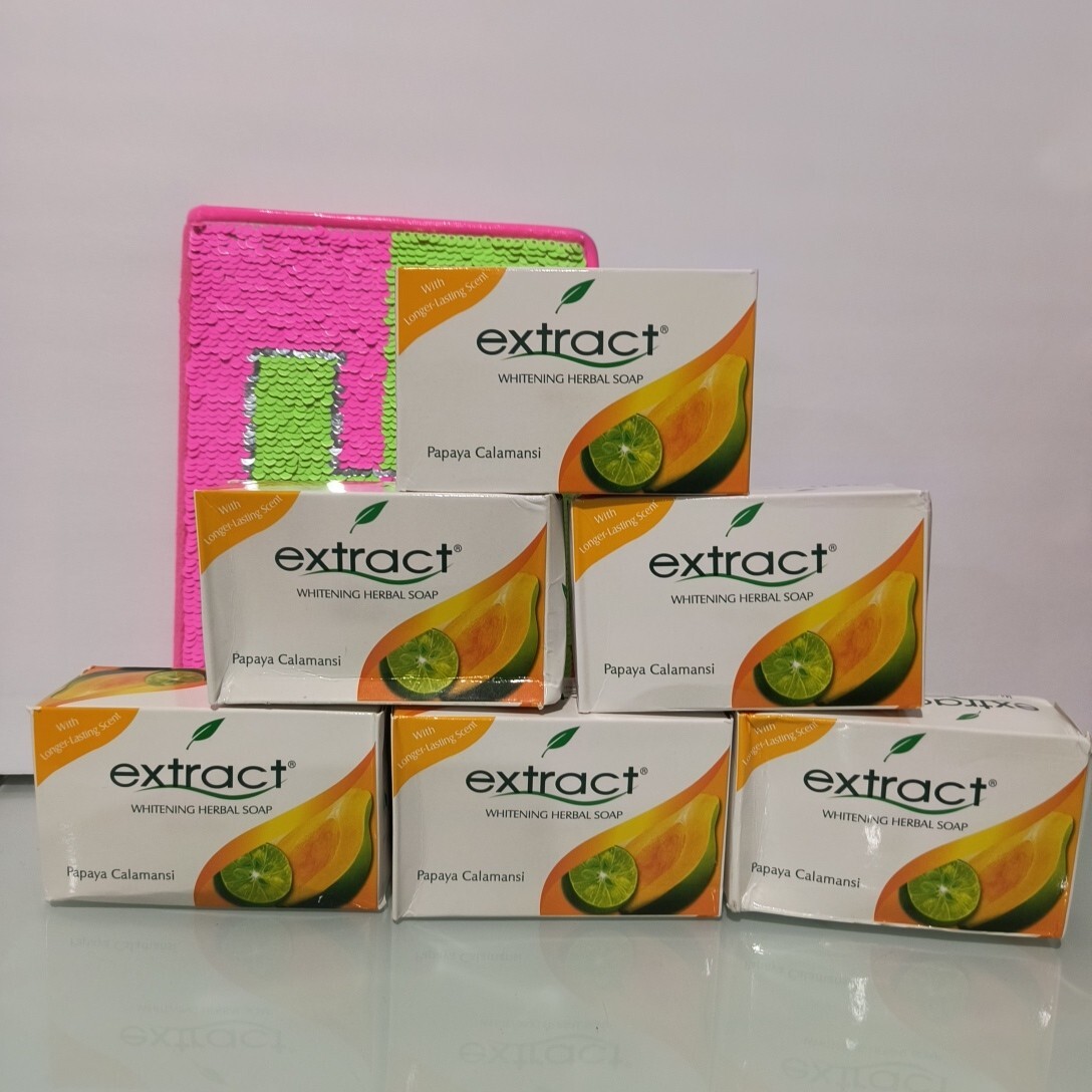 Extract Whitening Herbal Soap pack of 6